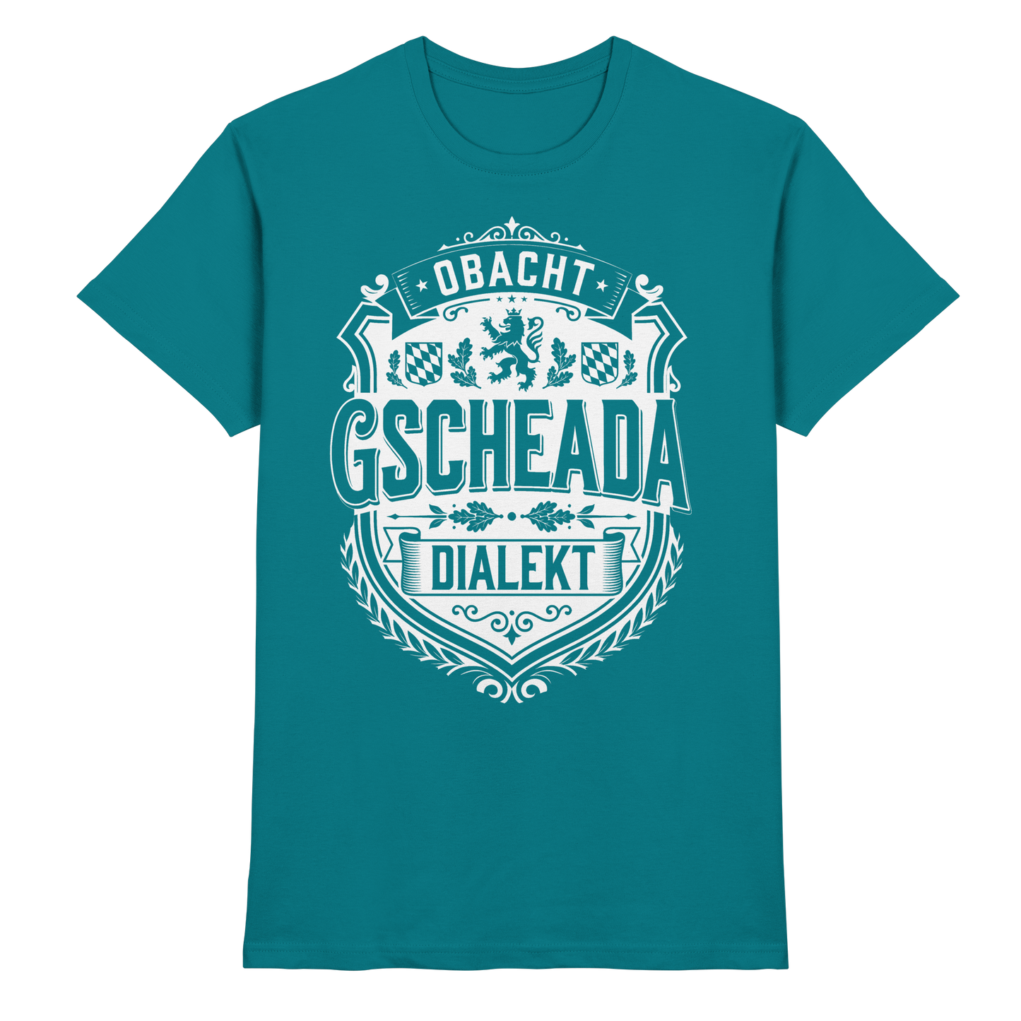 OBACHT GSCHEADA DIALEKT - Premium Shirt