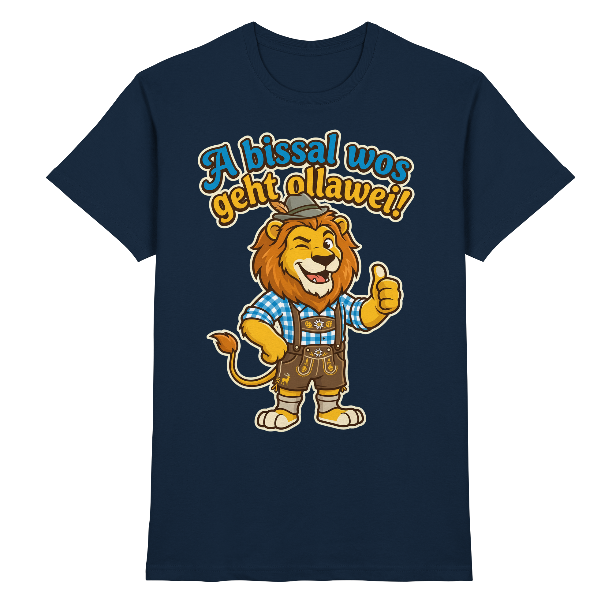 A BISSAL WOS GEHT OLLAWEI! - Premium Shirt