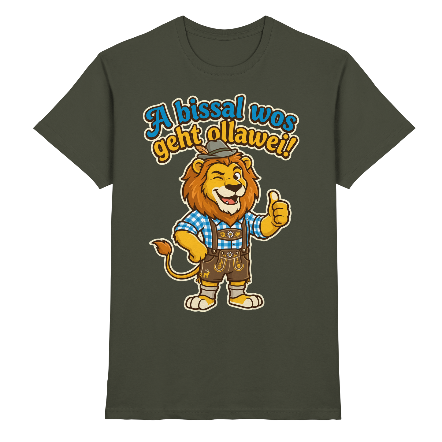 A BISSAL WOS GEHT OLLAWEI! - Premium Shirt