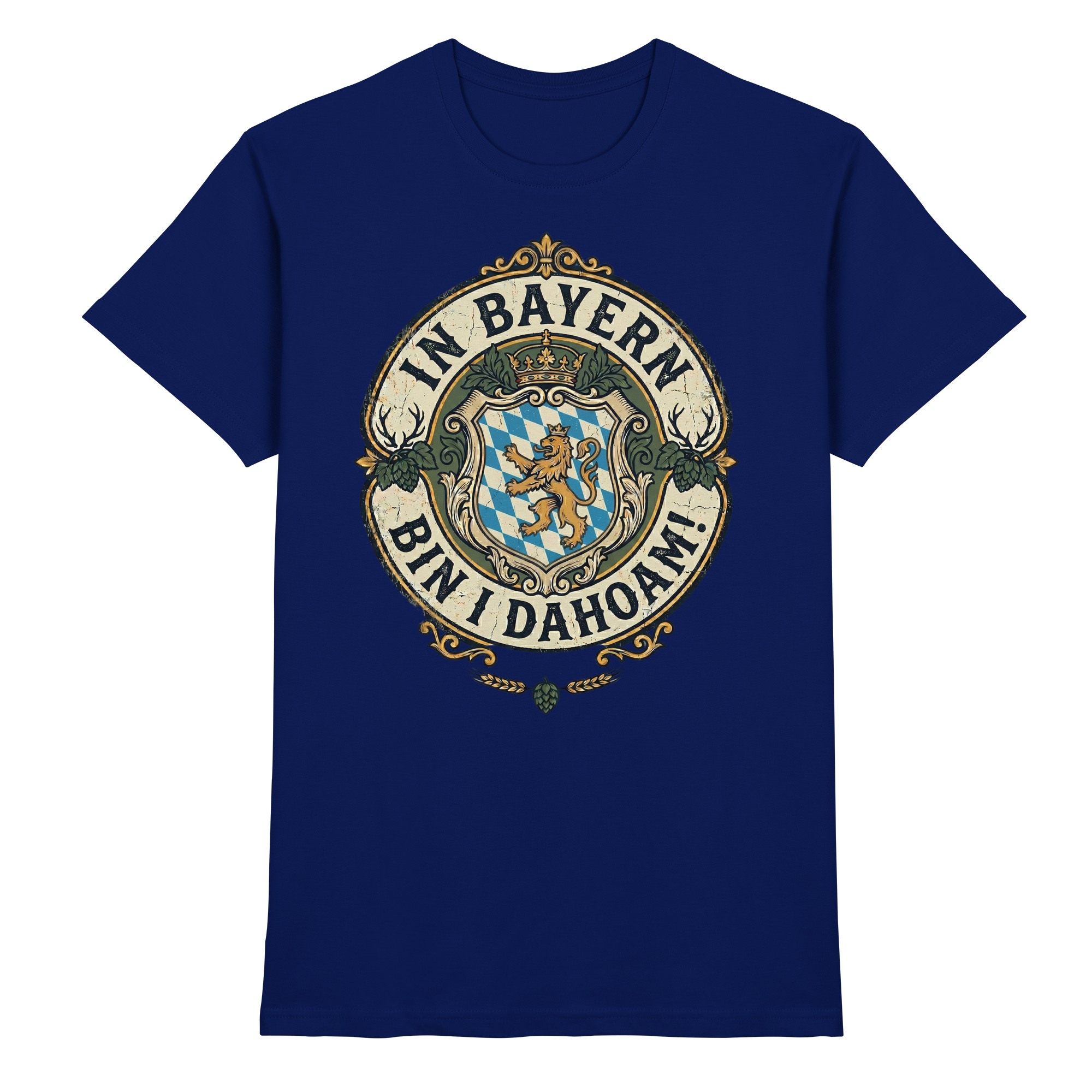 IN BAYERN BIN I DAHOAM! - Premium Shirt