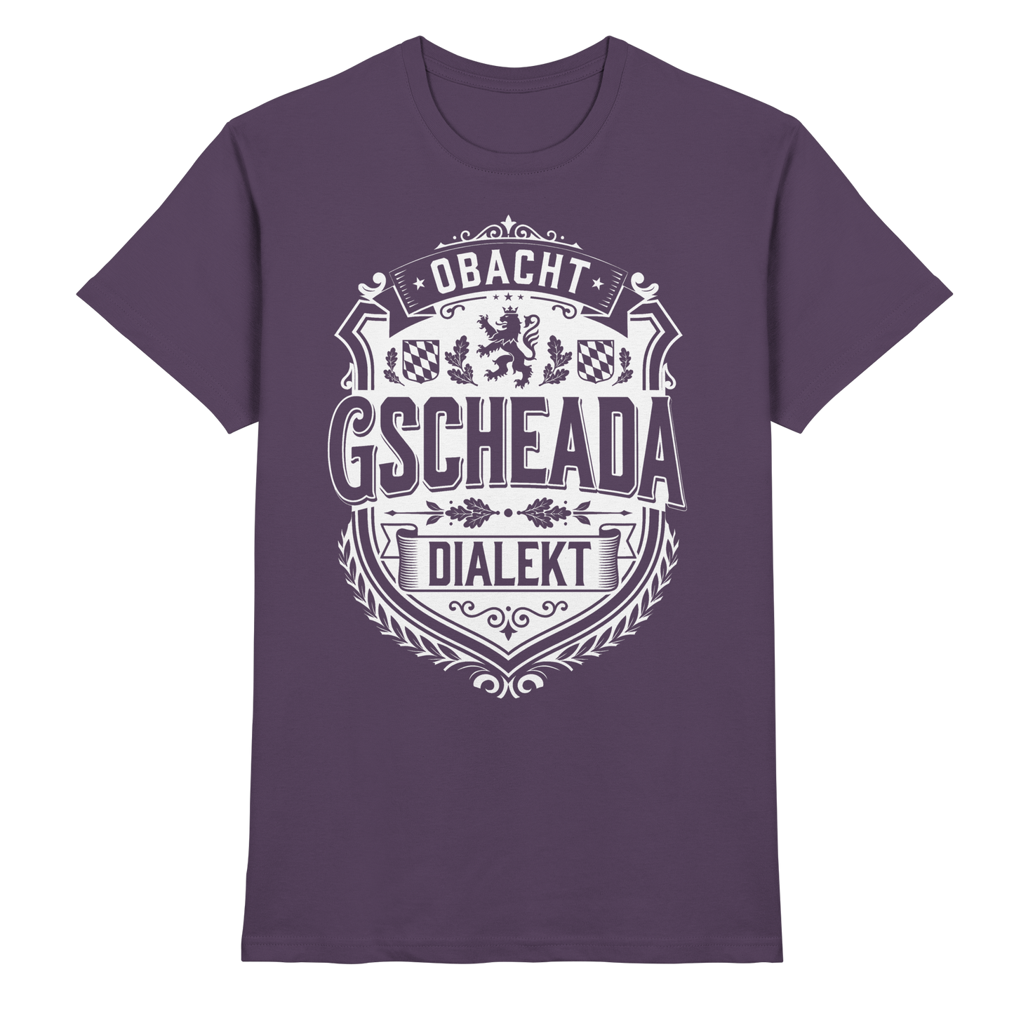 OBACHT GSCHEADA DIALEKT - Premium Shirt