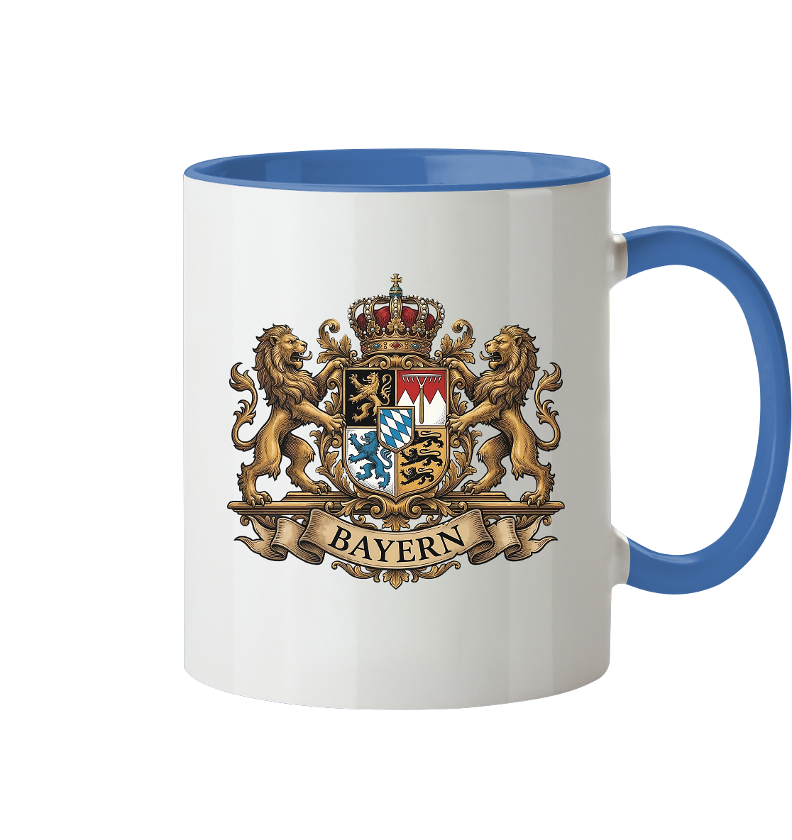 BAYERN - Tasse zweifarbig - BayrischerHumor
