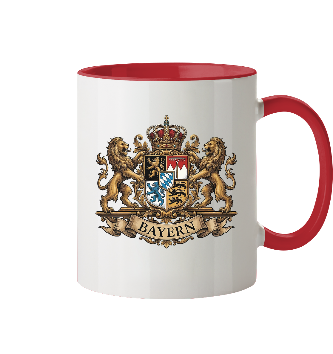 BAYERN - Tasse zweifarbig - BayrischerHumor