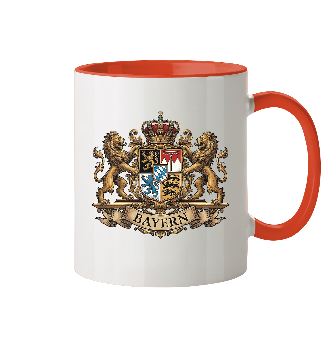 BAYERN - Tasse zweifarbig - BayrischerHumor