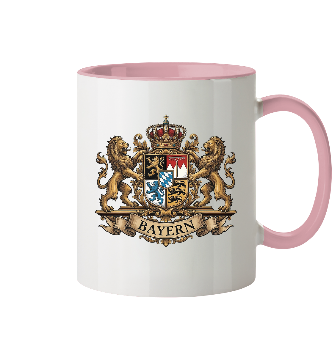 BAYERN - Tasse zweifarbig - BayrischerHumor