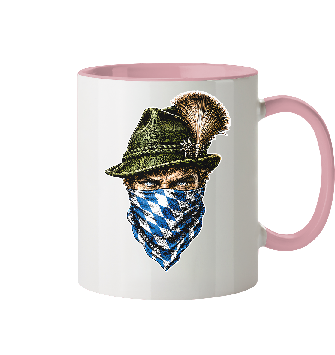 Bayerischer Bandit - Tasse zweifarbig