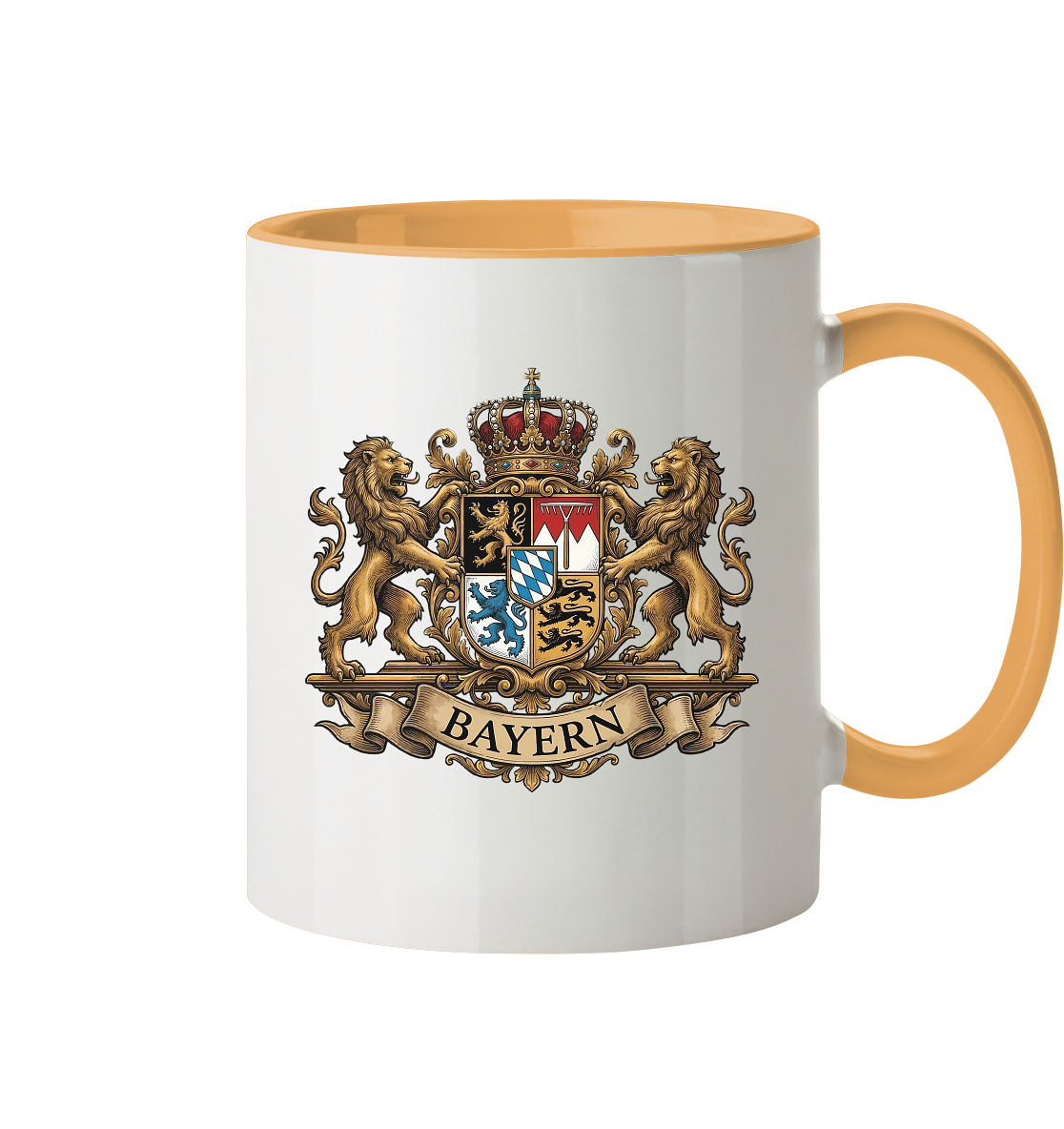 BAYERN - Tasse zweifarbig - BayrischerHumor