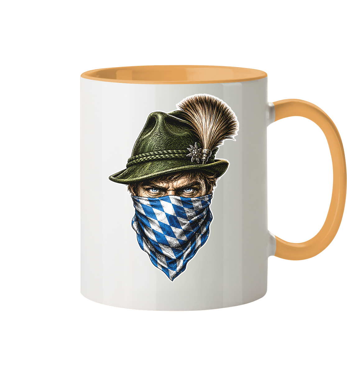 Bayerischer Bandit - Tasse zweifarbig