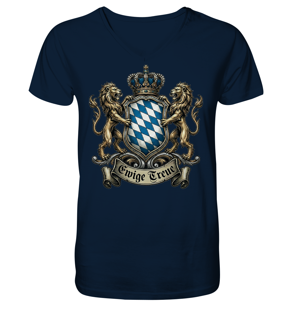 EWIGE TREUE - V-Neck Shirt - BayrischerHumor