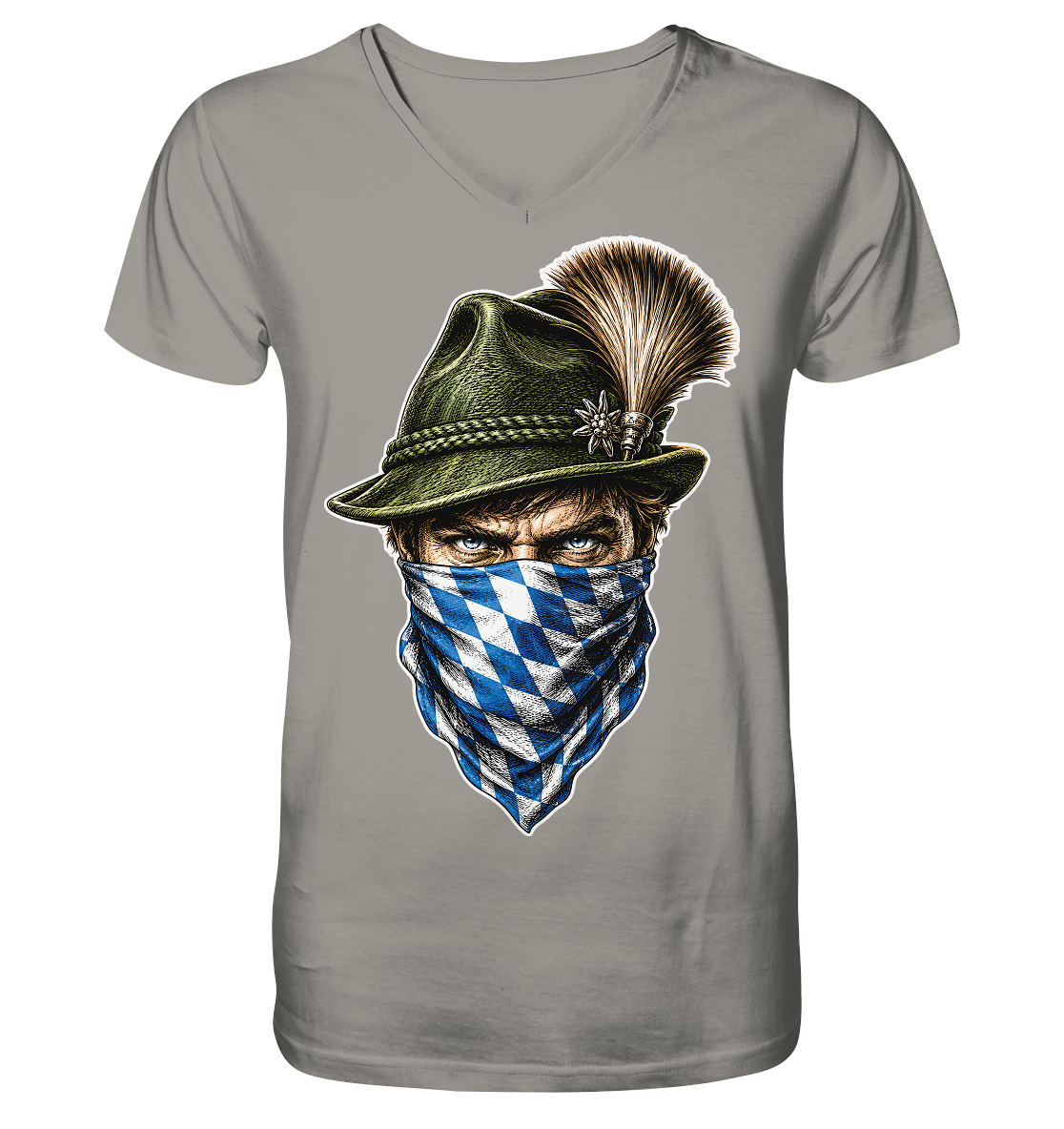 Bayerischer Bandit - V-Neck Shirt