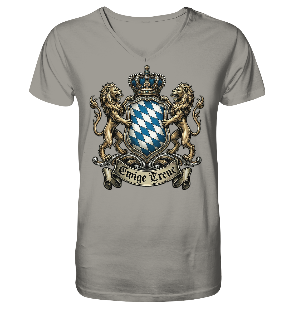 EWIGE TREUE - V-Neck Shirt - BayrischerHumor