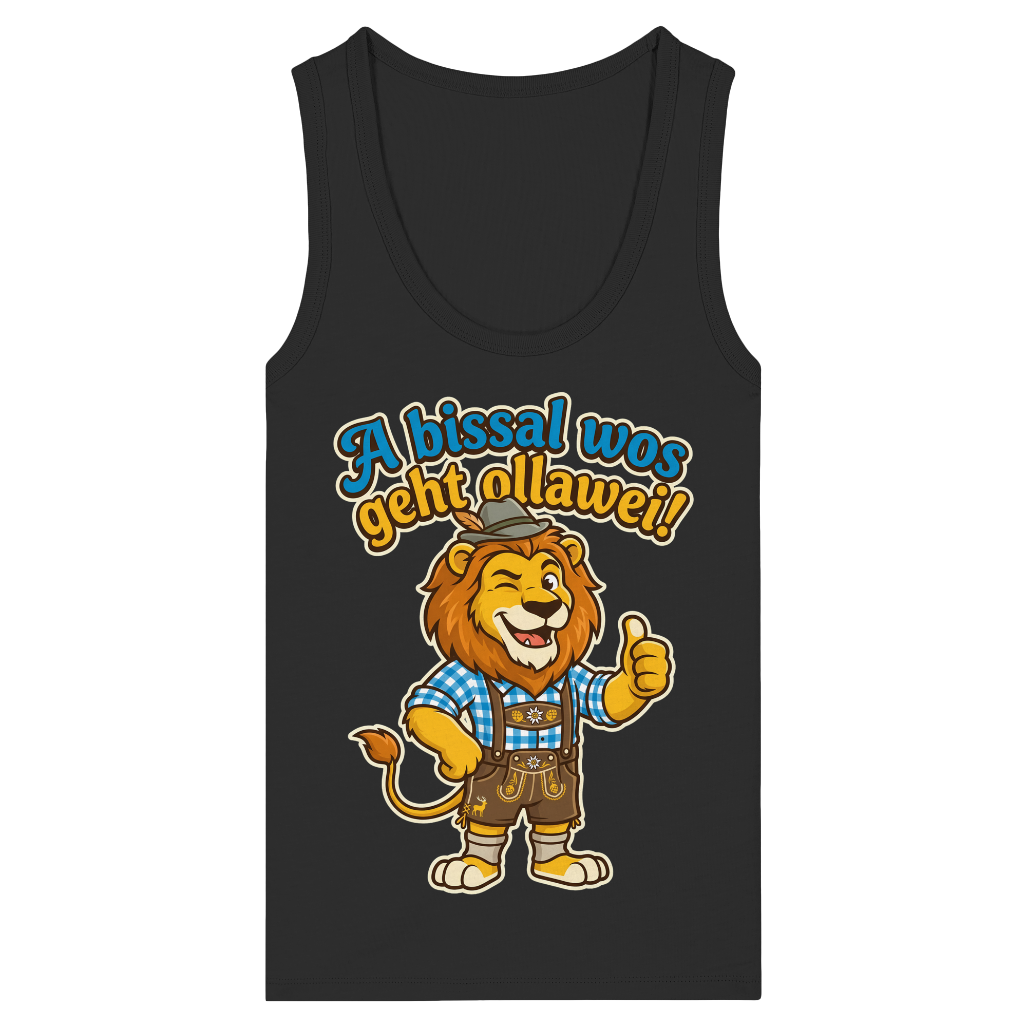 A BISSAL WOS GEHT OLLAWEI! - Womens Organic Fitted Tank Top