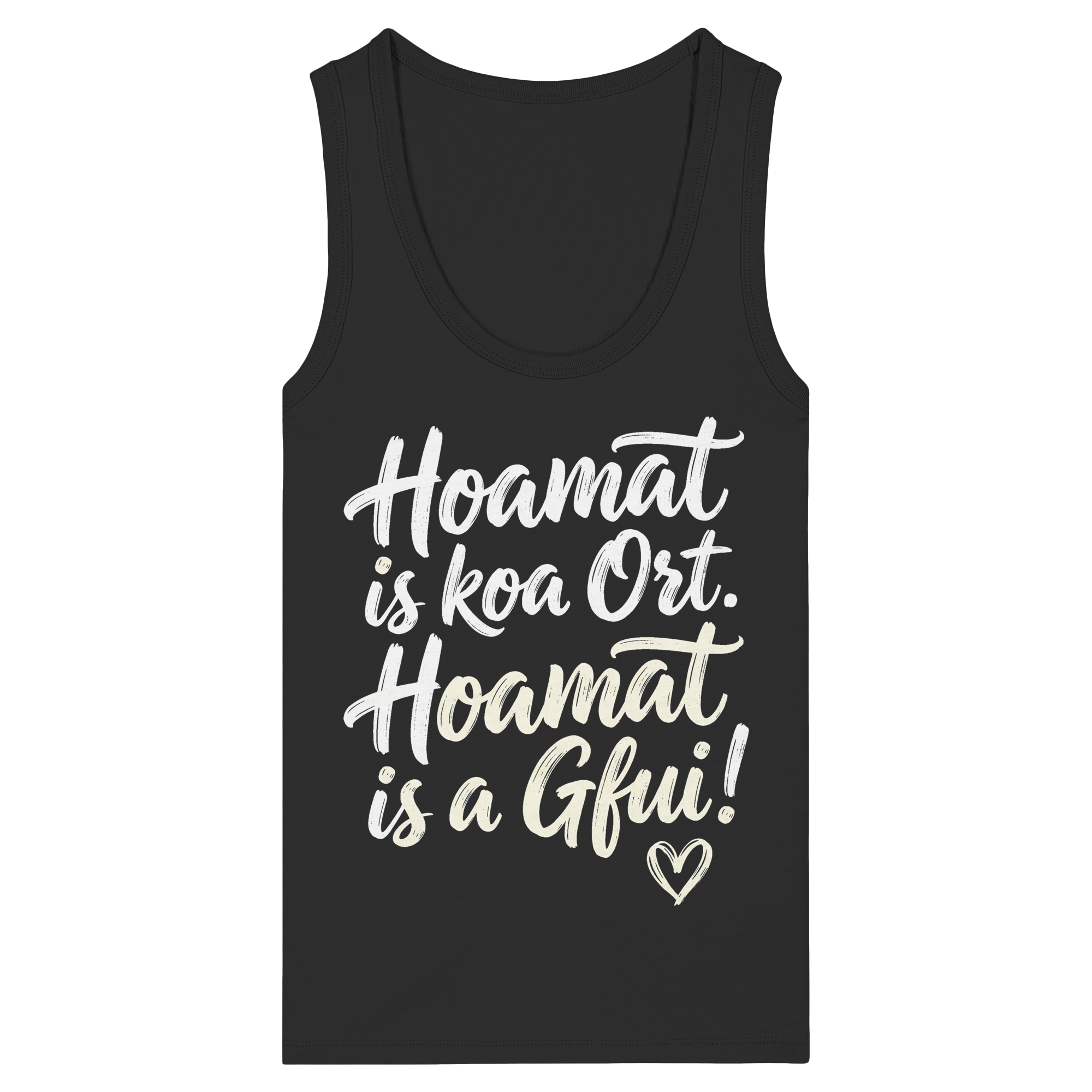 HOAMAT IS KOA ORT. HOAMAT IS A GFUI! - Womens Organic Fitted Tank Top
