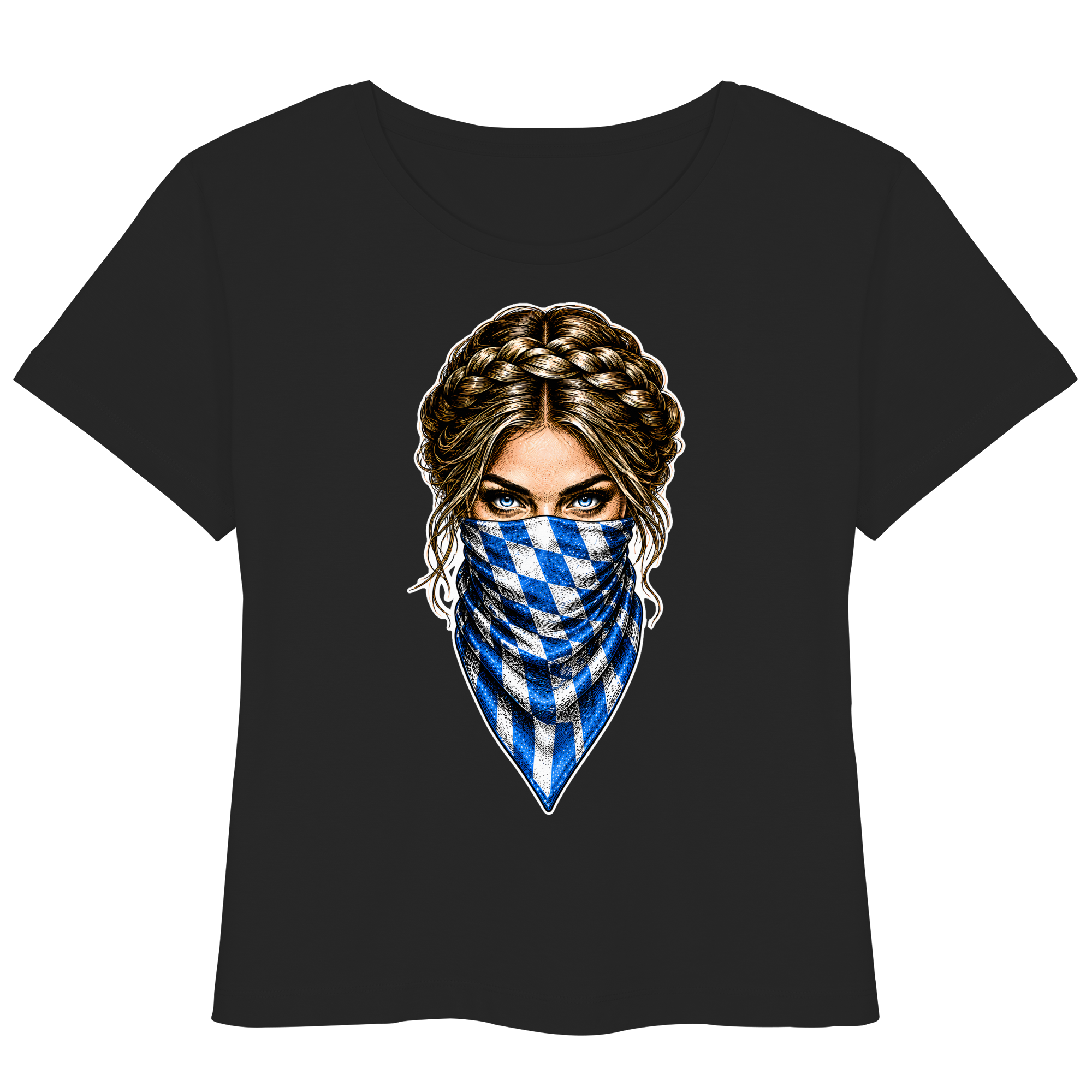 Bayerische Banditin - Womens Organic Lightweight T-Shirt