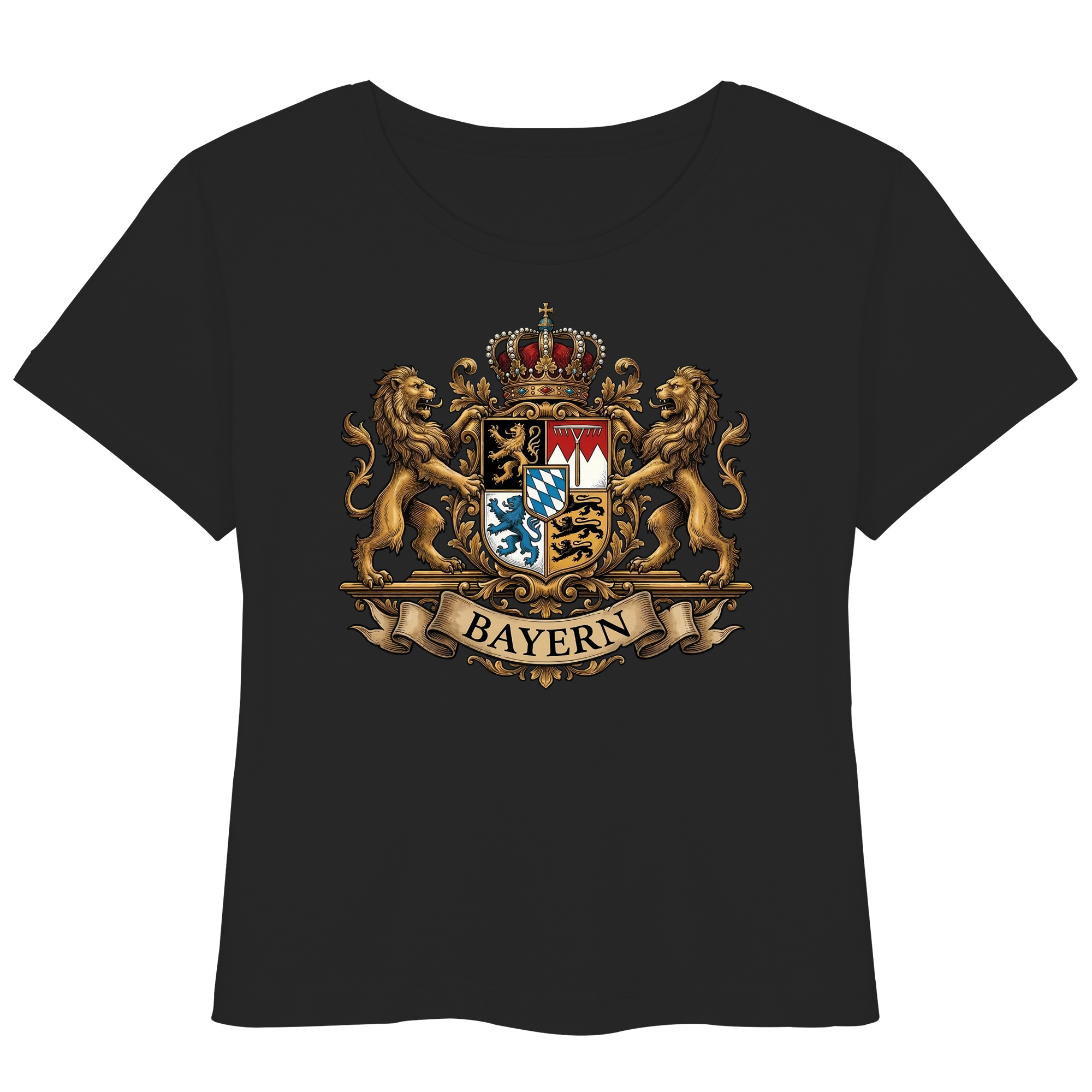 BAYERN - Womens Organic Lightweight T-Shirt - BayrischerHumor