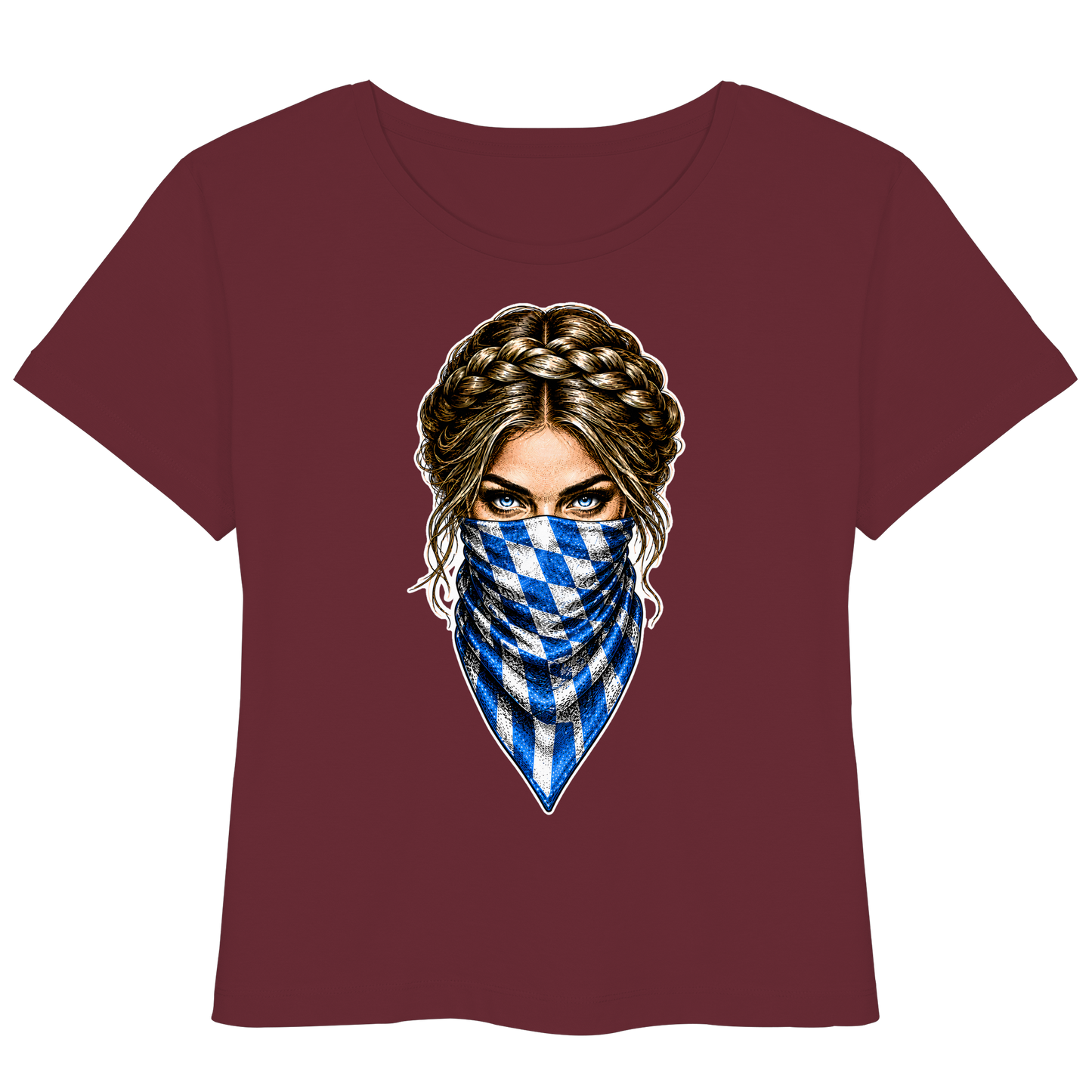 Bayerische Banditin - Womens Organic Lightweight T-Shirt