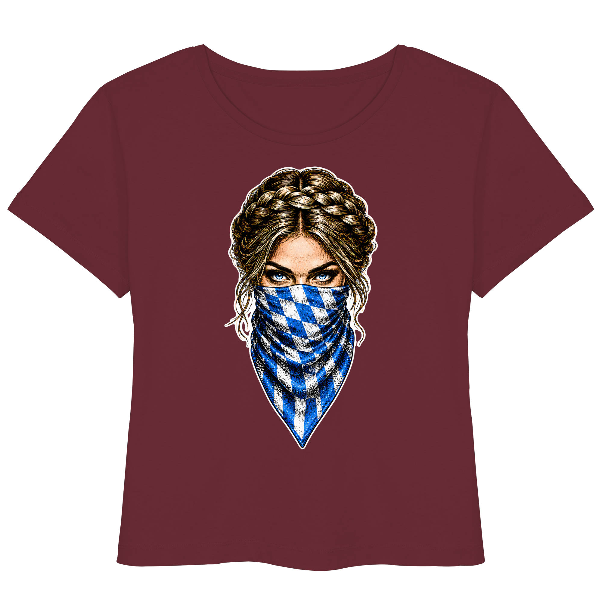 Bayerische Banditin - Womens Organic Lightweight T-Shirt