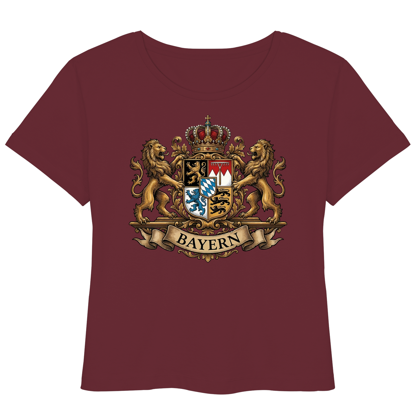 BAYERN - Womens Organic Lightweight T-Shirt - BayrischerHumor