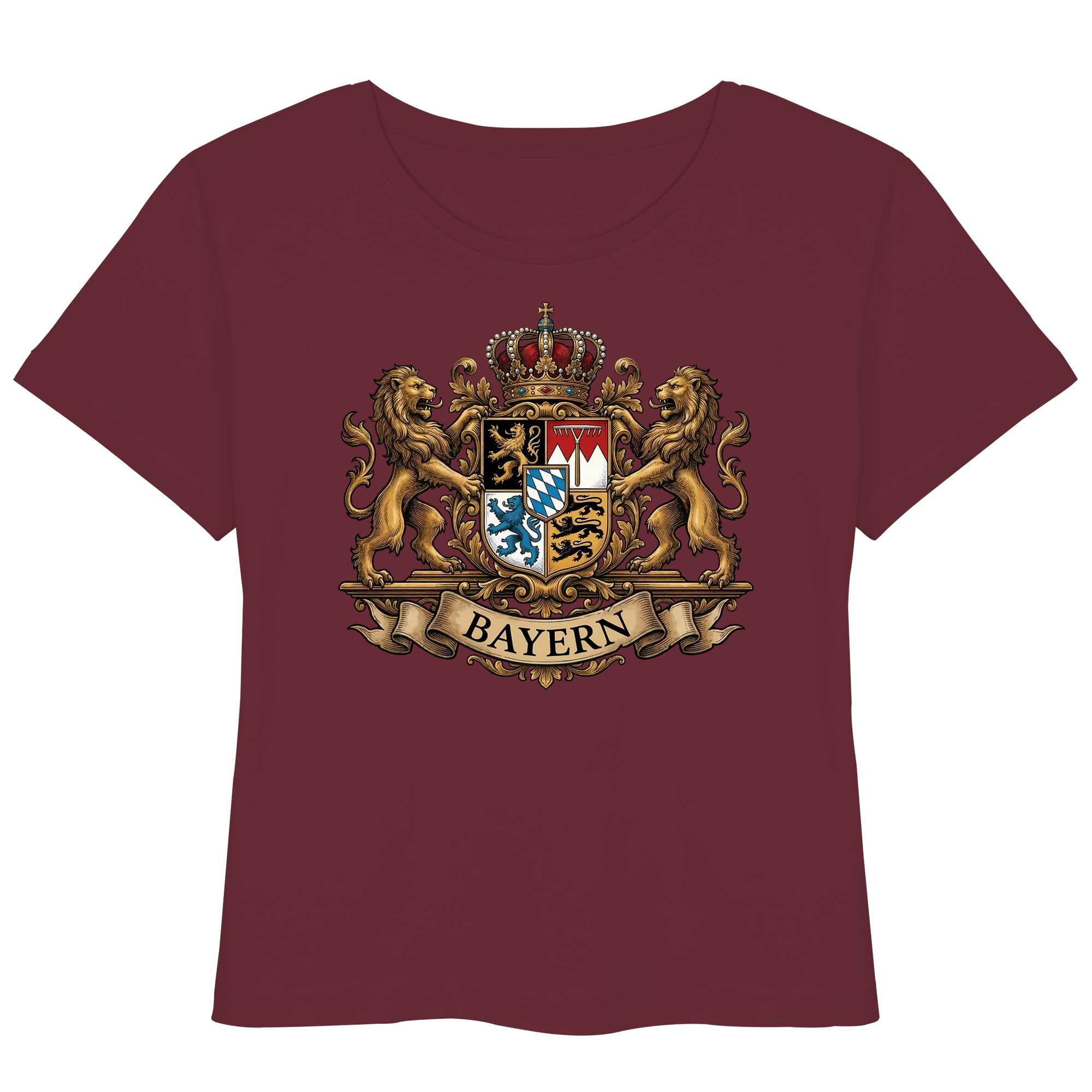 BAYERN - Womens Organic Lightweight T-Shirt - BayrischerHumor
