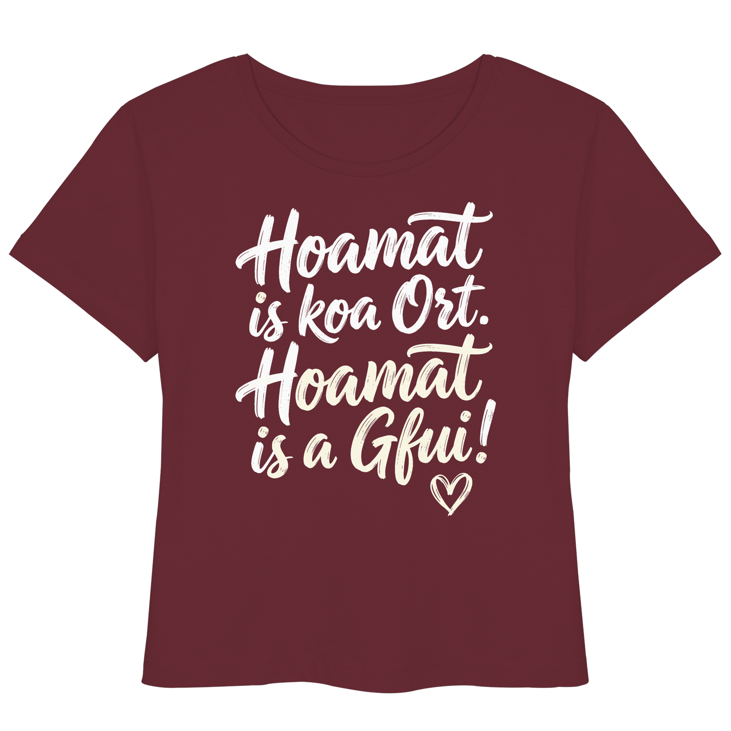 HOAMAT IS KOA ORT. HOAMAT IS A GFUI! - Womens Organic Lightweight T-Shirt