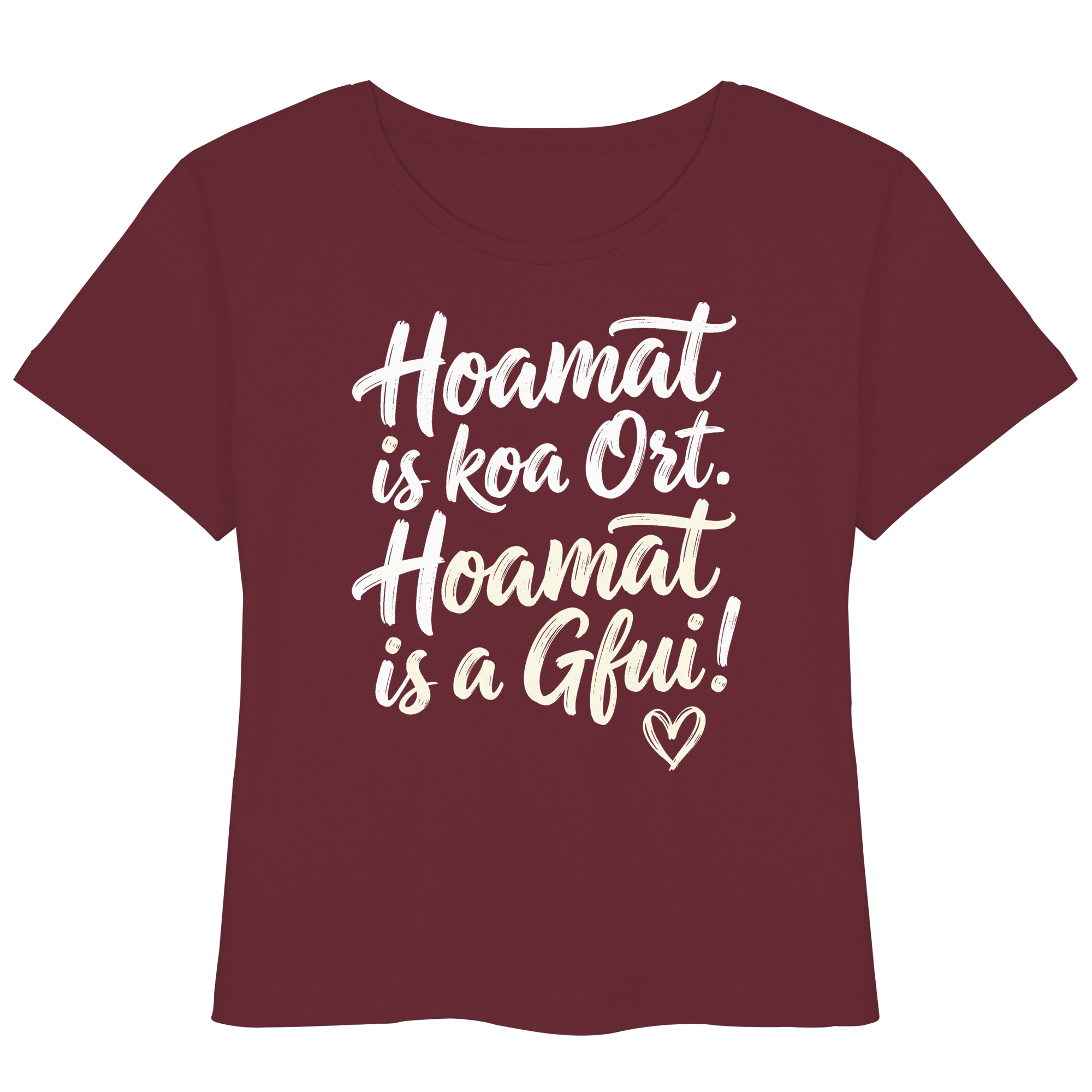 HOAMAT IS KOA ORT. HOAMAT IS A GFUI! - Womens Organic Lightweight T-Shirt
