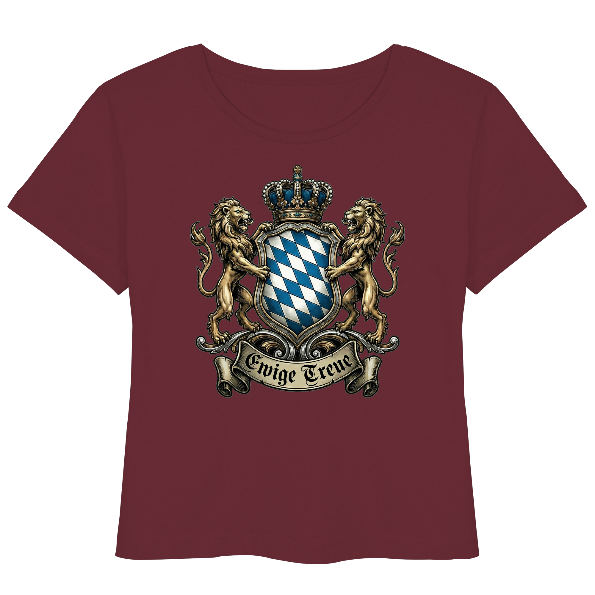 EWIGE TREUE - Womens Organic Lightweight T-Shirt - BayrischerHumor