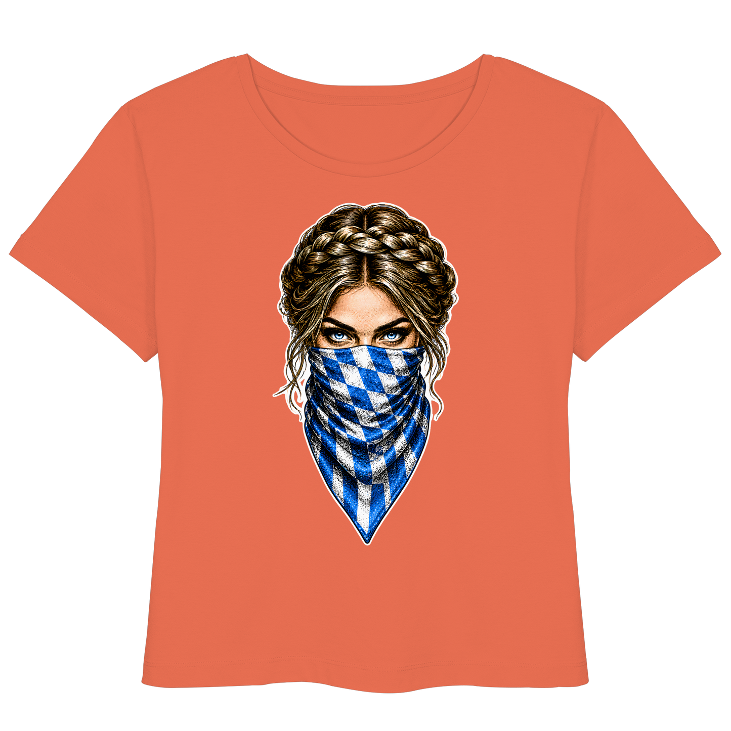Bayerische Banditin - Womens Organic Lightweight T-Shirt