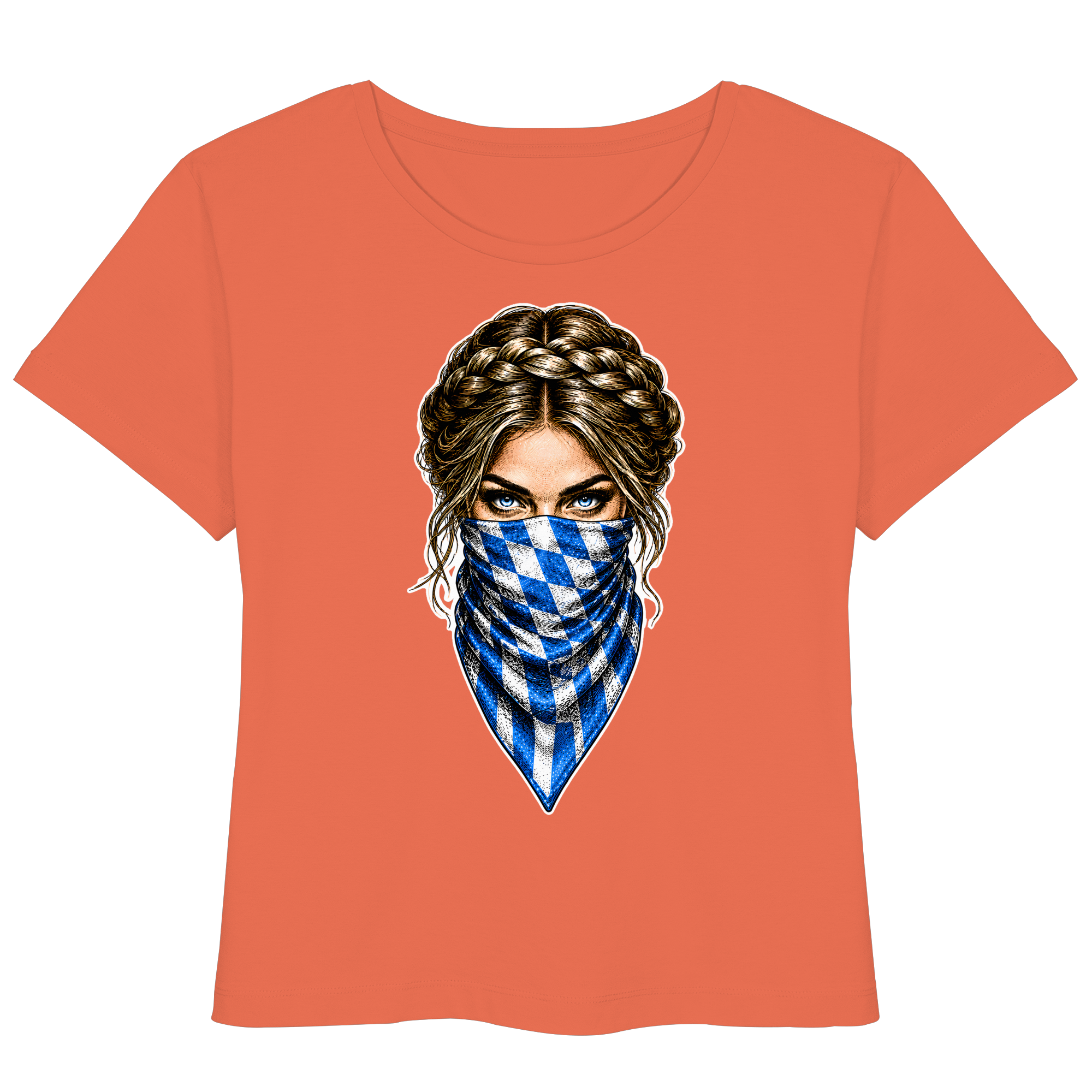 Bayerische Banditin - Womens Organic Lightweight T-Shirt