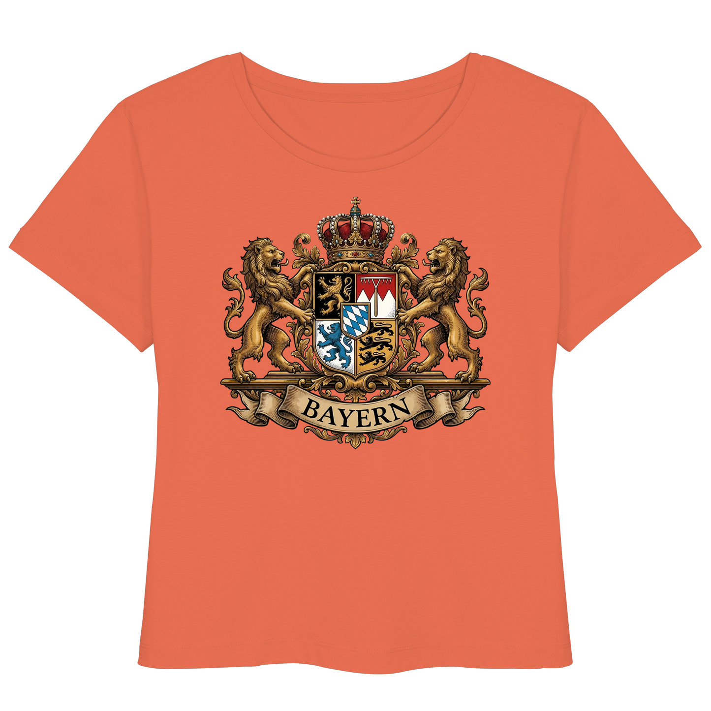 BAYERN - Womens Organic Lightweight T-Shirt - BayrischerHumor
