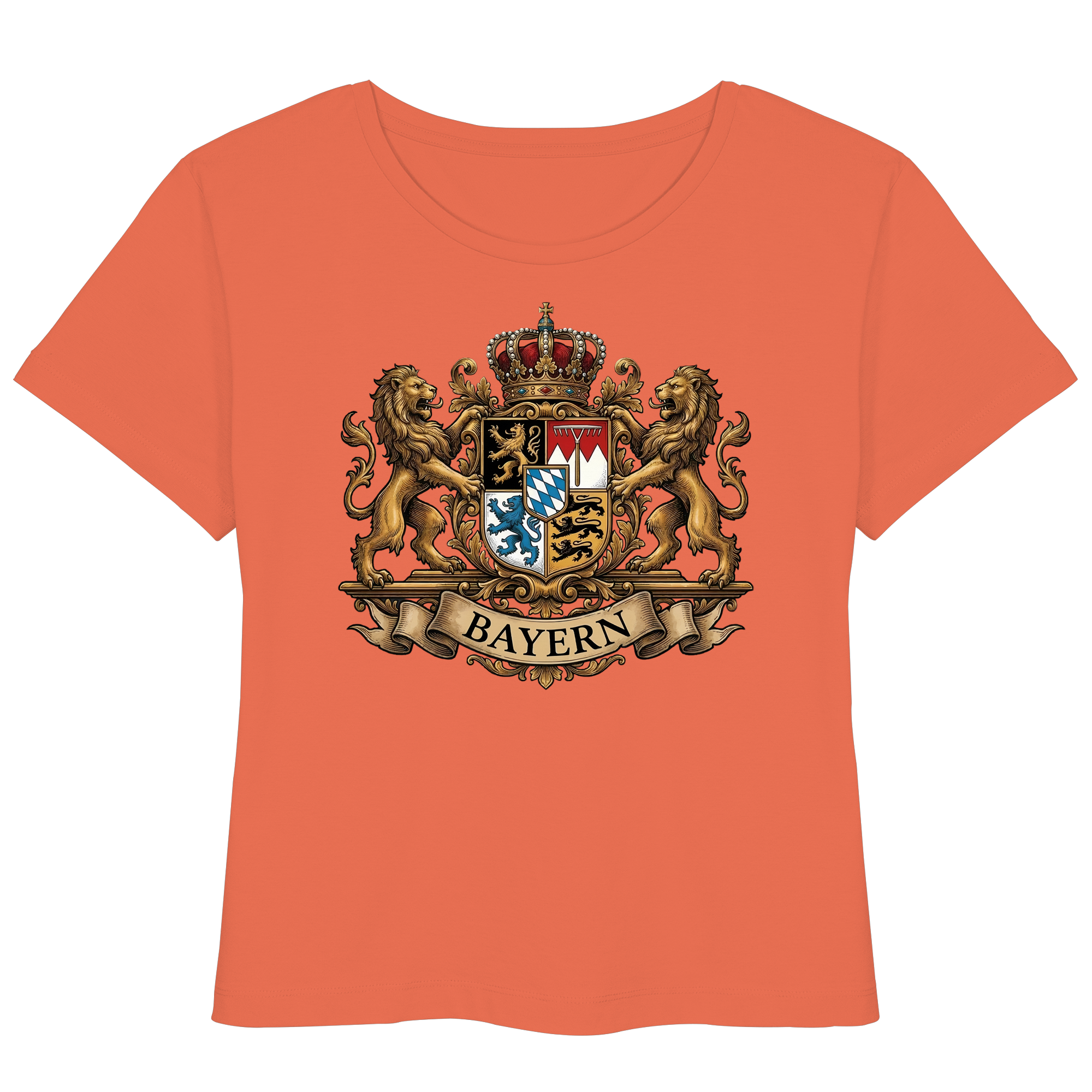 BAYERN - Womens Organic Lightweight T-Shirt - BayrischerHumor