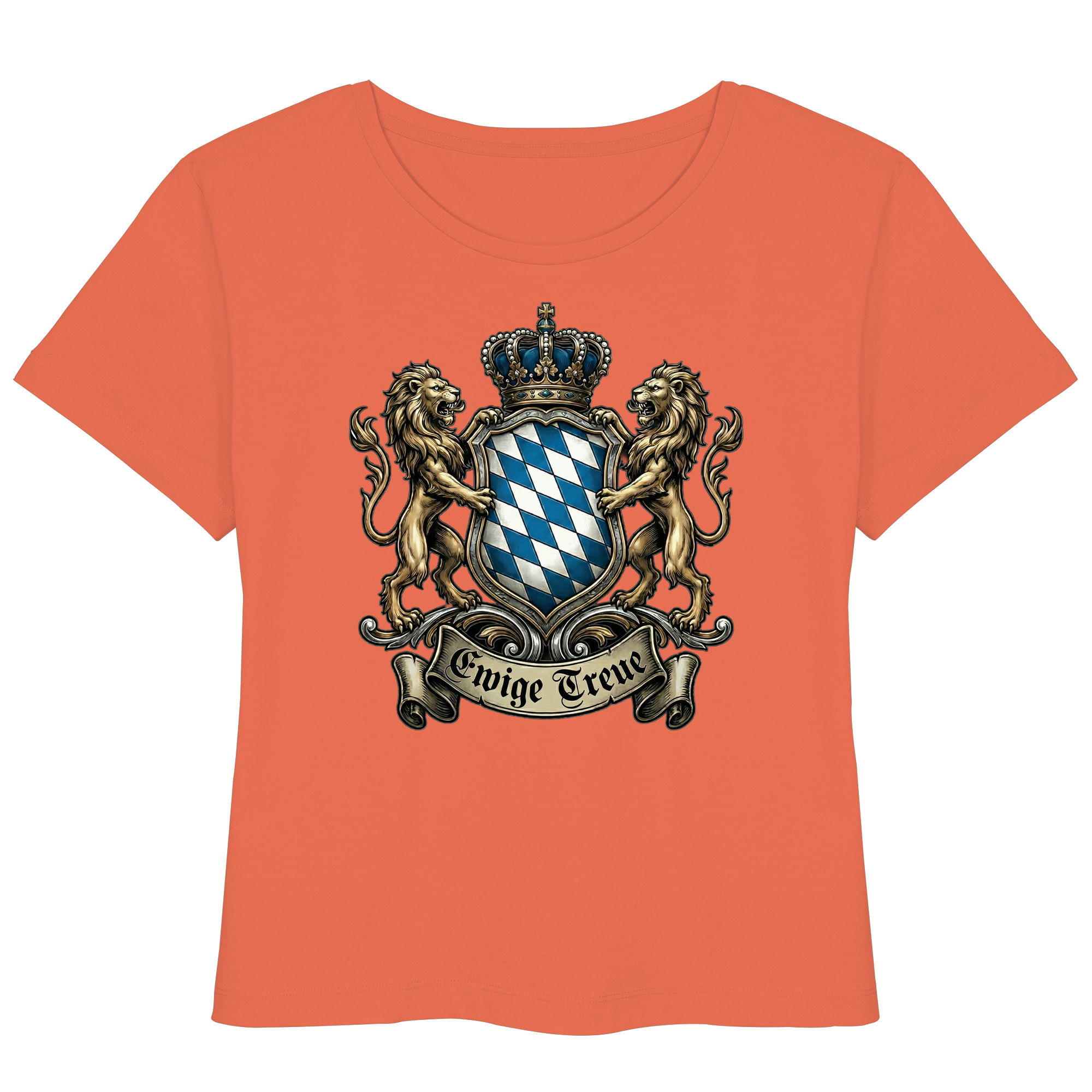 EWIGE TREUE - Womens Organic Lightweight T-Shirt - BayrischerHumor