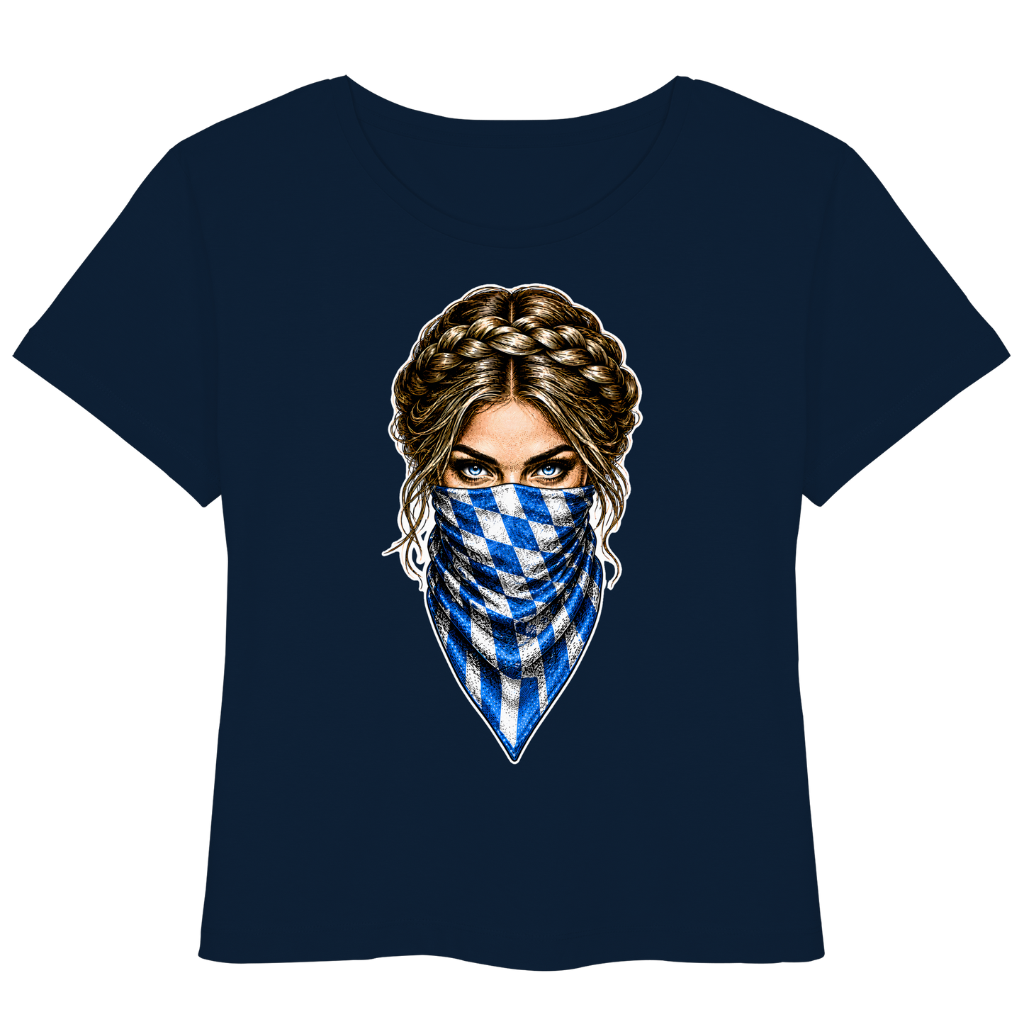 Bayerische Banditin - Womens Organic Lightweight T-Shirt