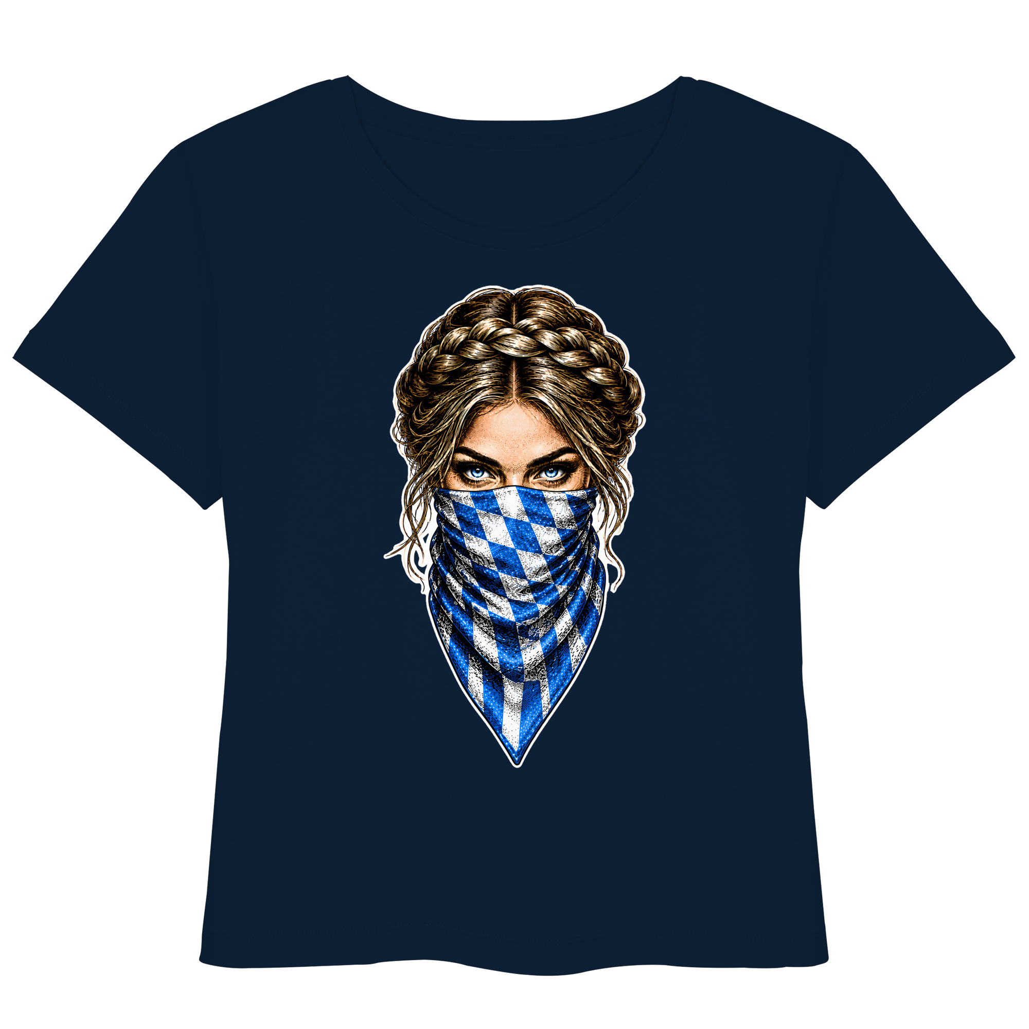 Bayerische Banditin - Womens Organic Lightweight T-Shirt