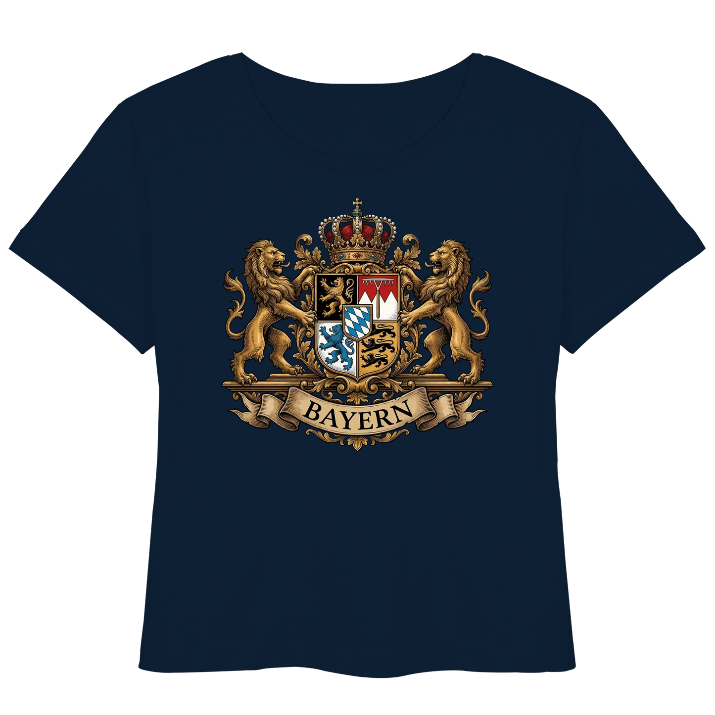 BAYERN - Womens Organic Lightweight T-Shirt - BayrischerHumor