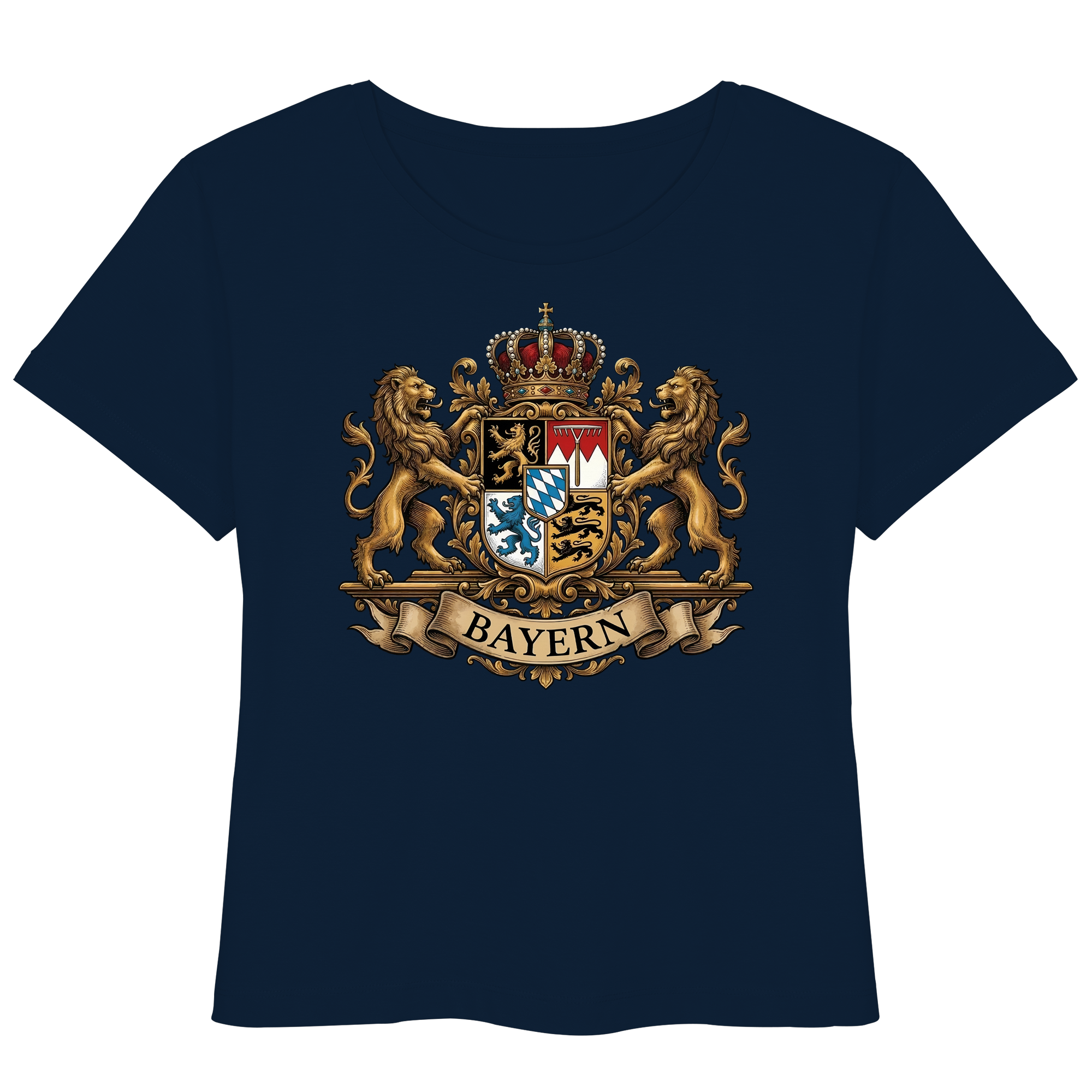 BAYERN - Womens Organic Lightweight T-Shirt - BayrischerHumor