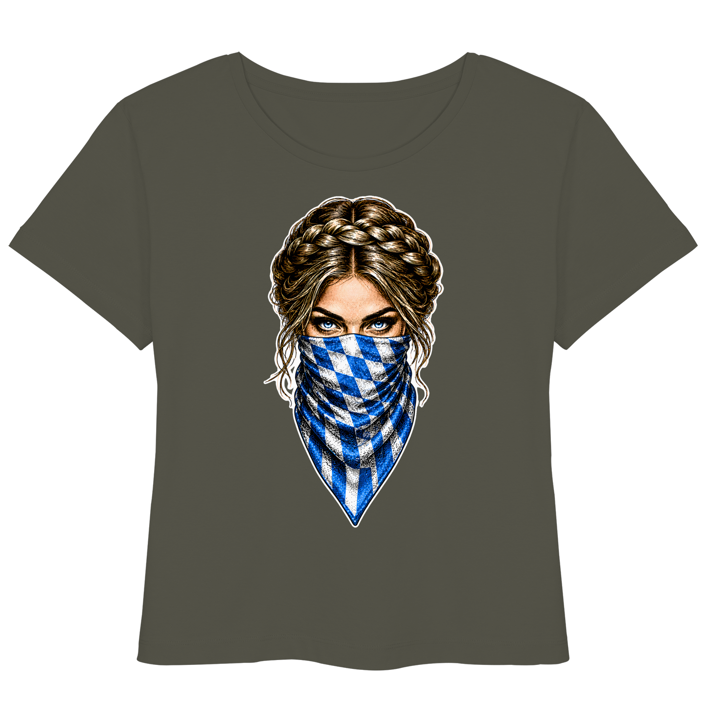 Bayerische Banditin - Womens Organic Lightweight T-Shirt