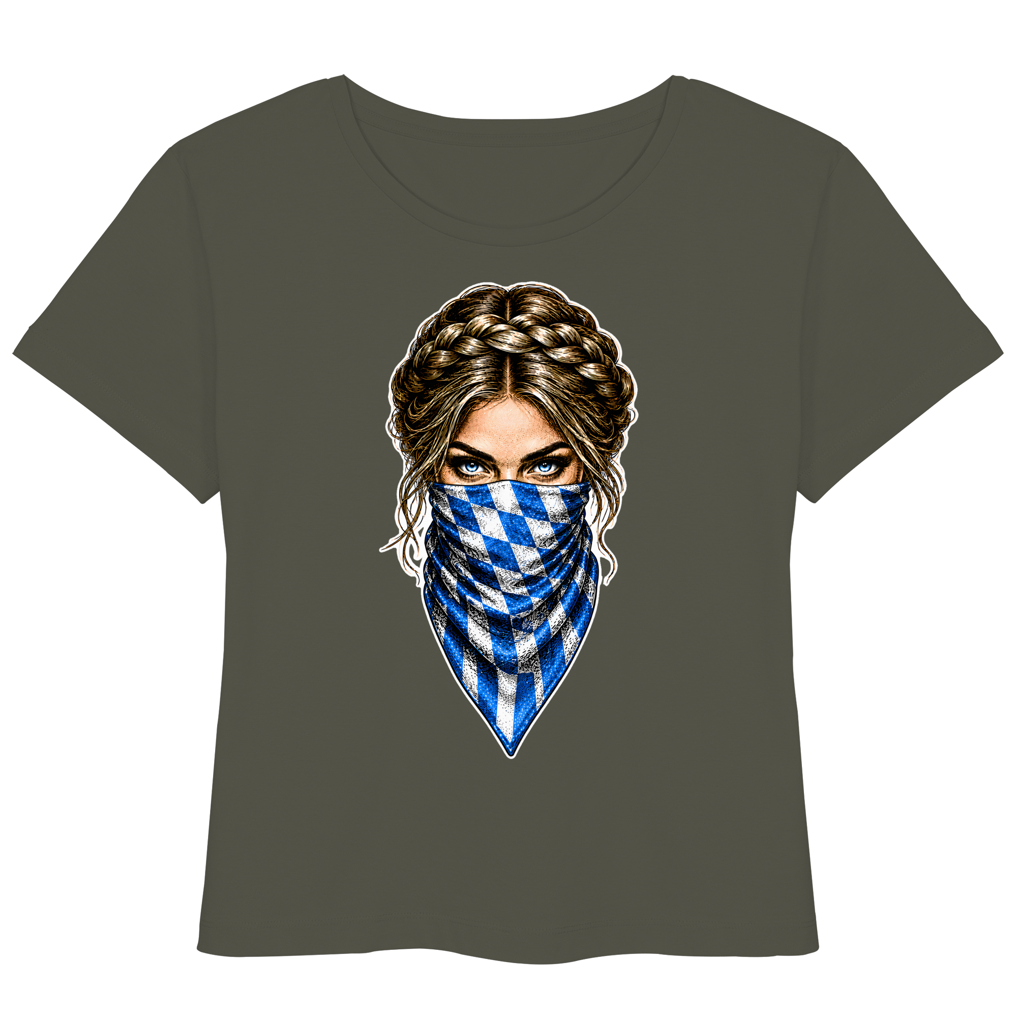 Bayerische Banditin - Womens Organic Lightweight T-Shirt