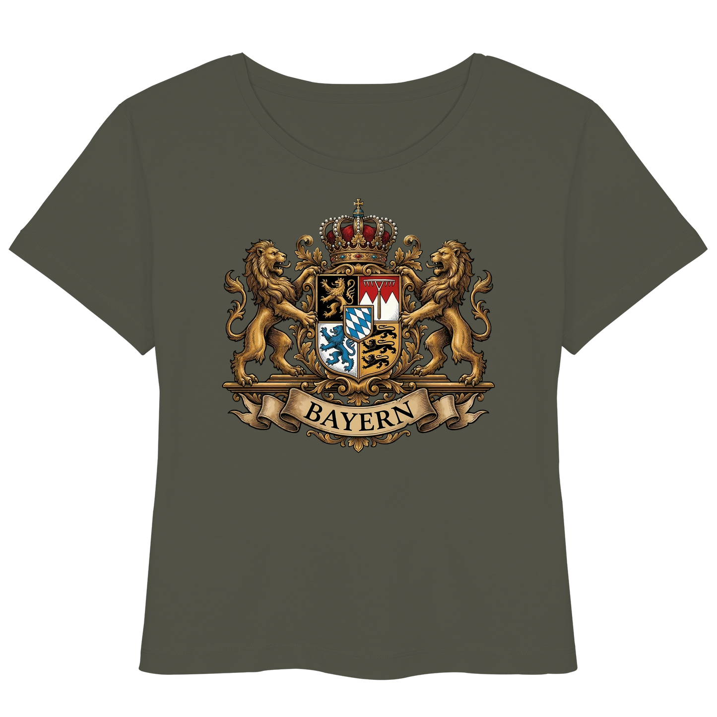 BAYERN - Womens Organic Lightweight T-Shirt - BayrischerHumor