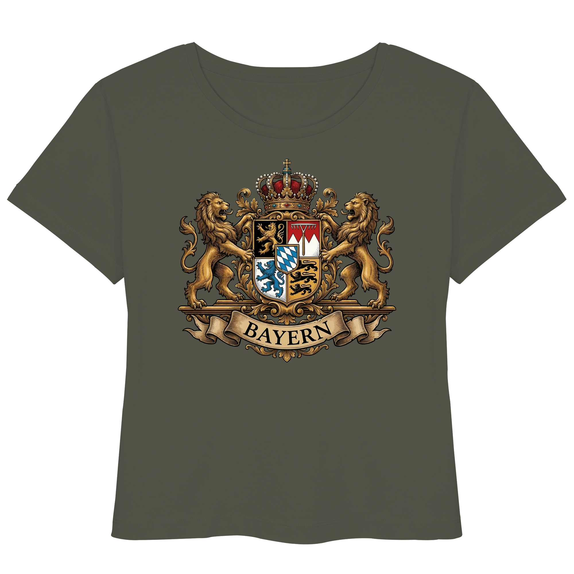 BAYERN - Womens Organic Lightweight T-Shirt - BayrischerHumor