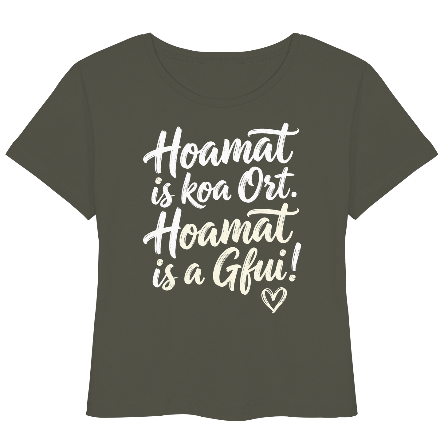 HOAMAT IS KOA ORT. HOAMAT IS A GFUI! - Womens Organic Lightweight T-Shirt