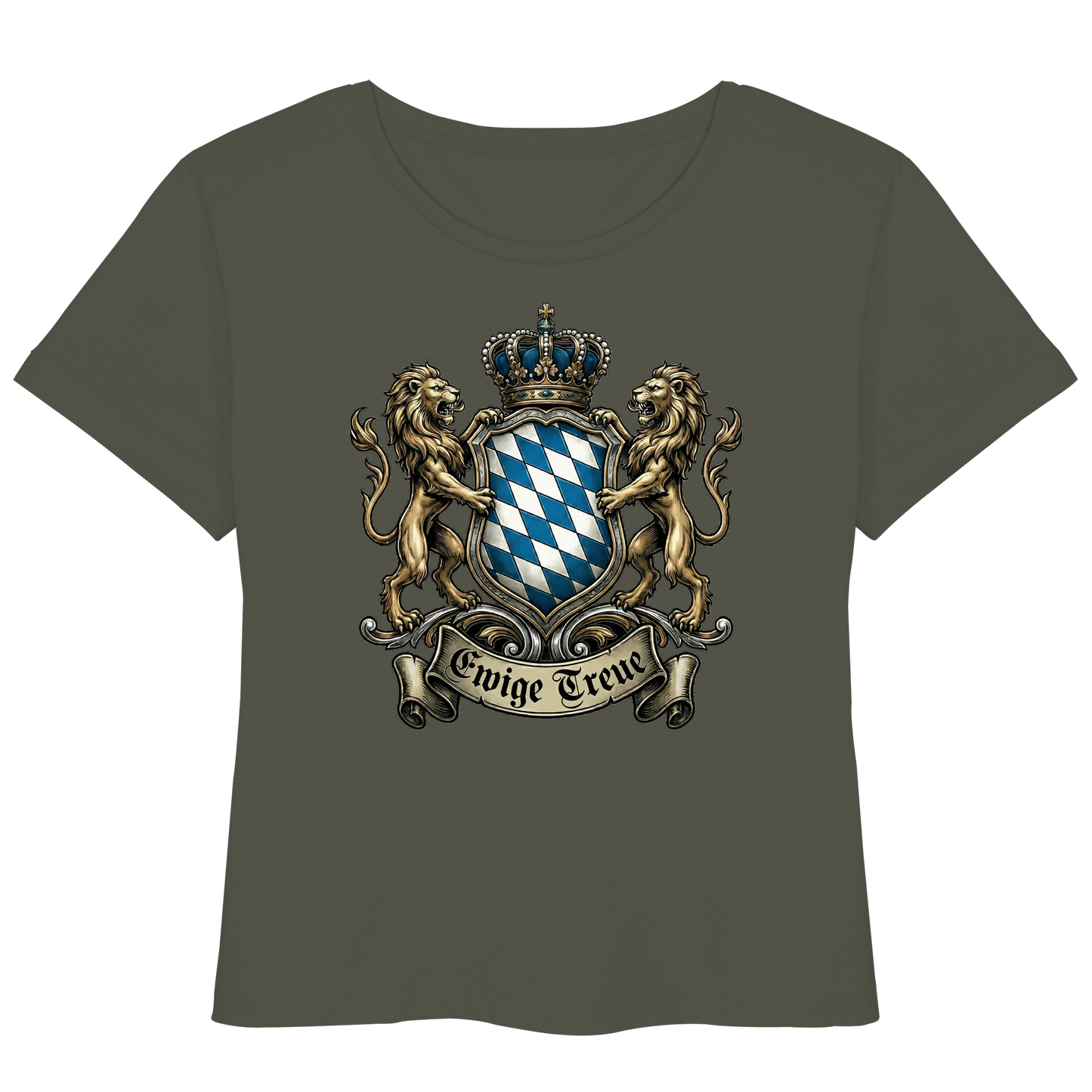 EWIGE TREUE - Womens Organic Lightweight T-Shirt - BayrischerHumor