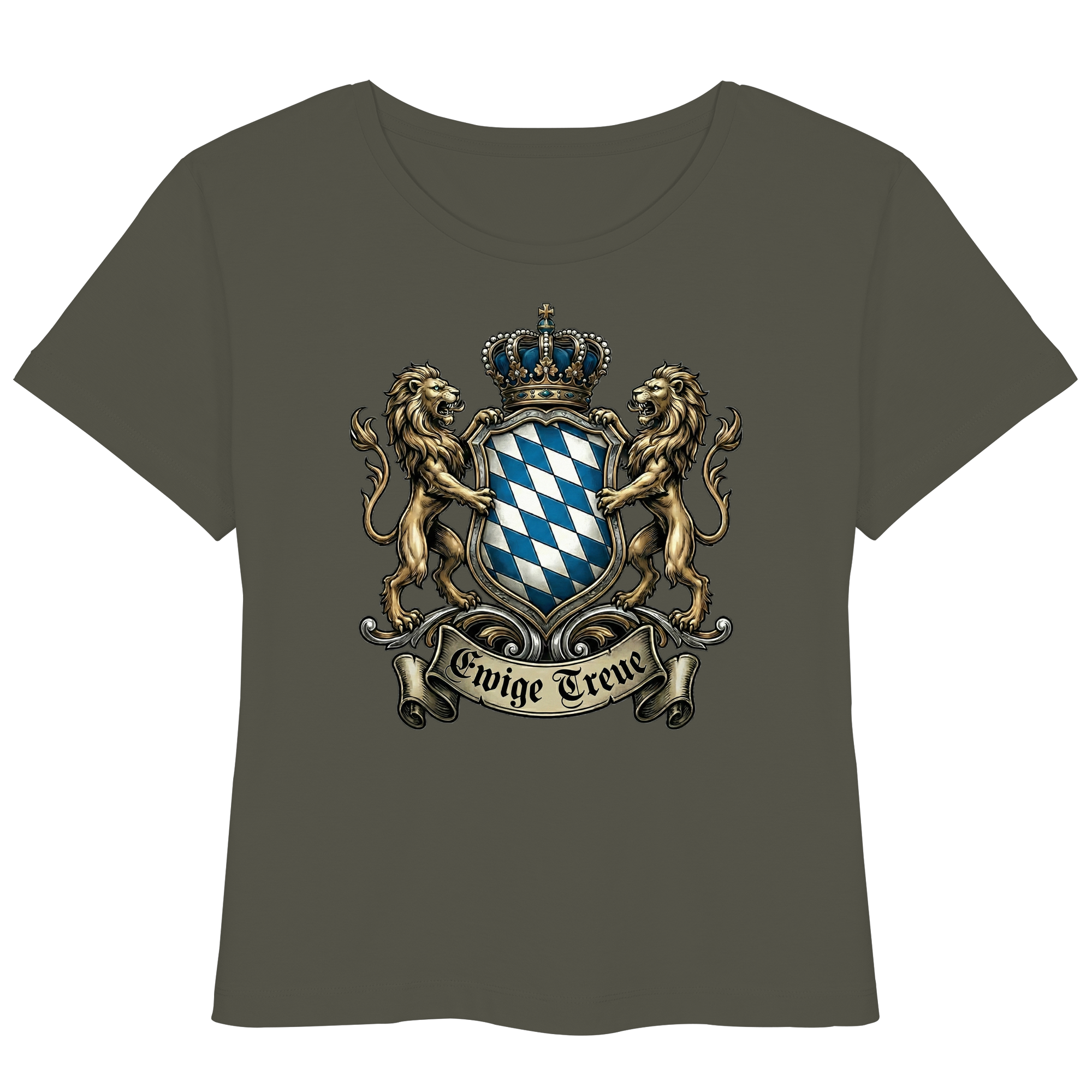 EWIGE TREUE - Womens Organic Lightweight T-Shirt - BayrischerHumor
