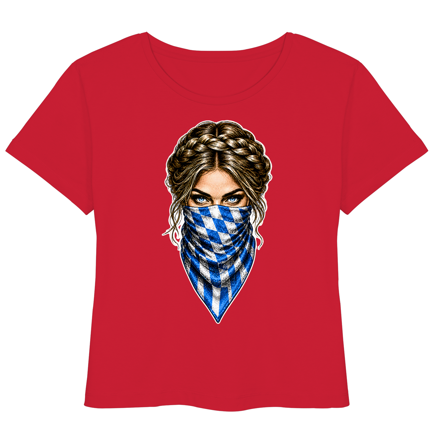 Bayerische Banditin - Womens Organic Lightweight T-Shirt