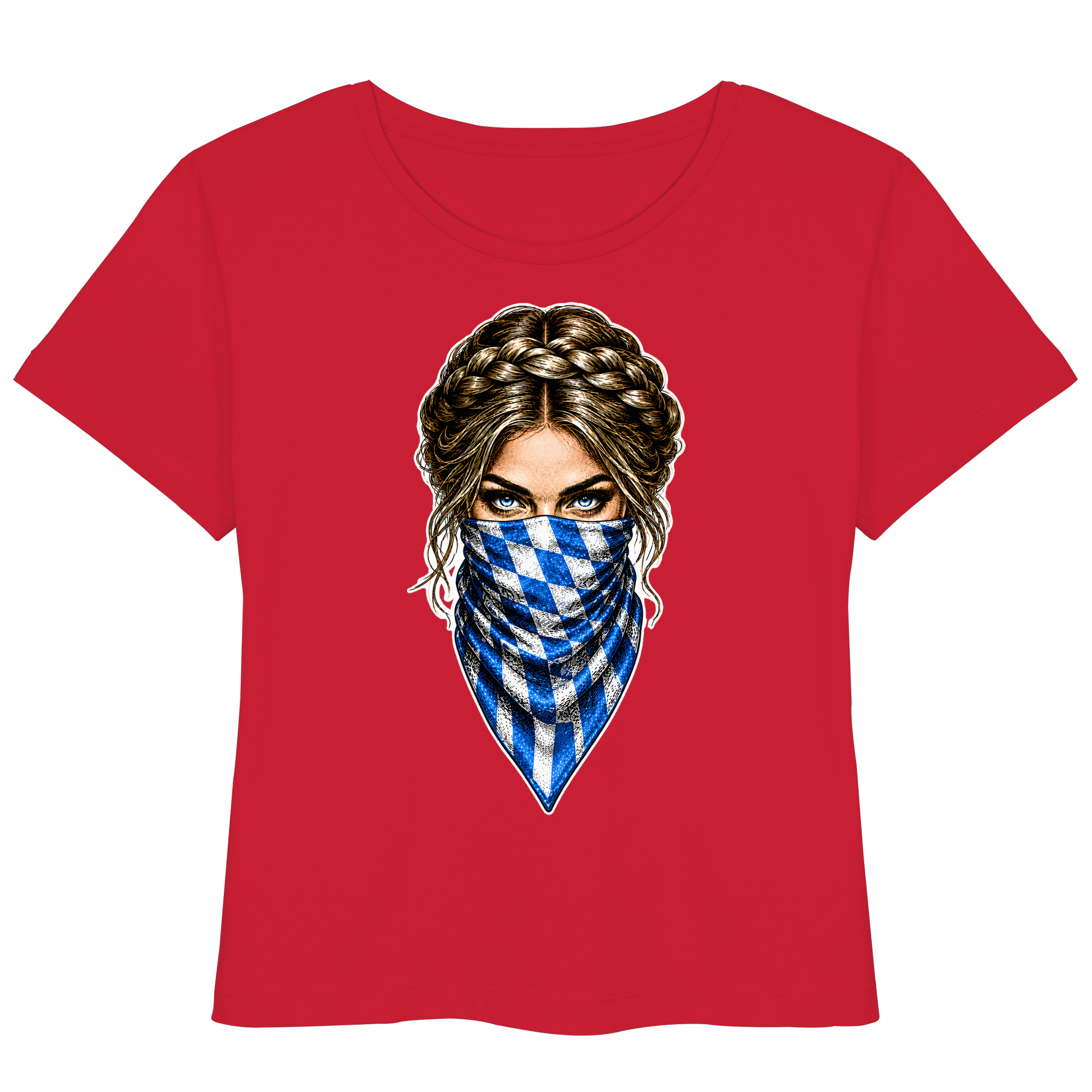 Bayerische Banditin - Womens Organic Lightweight T-Shirt