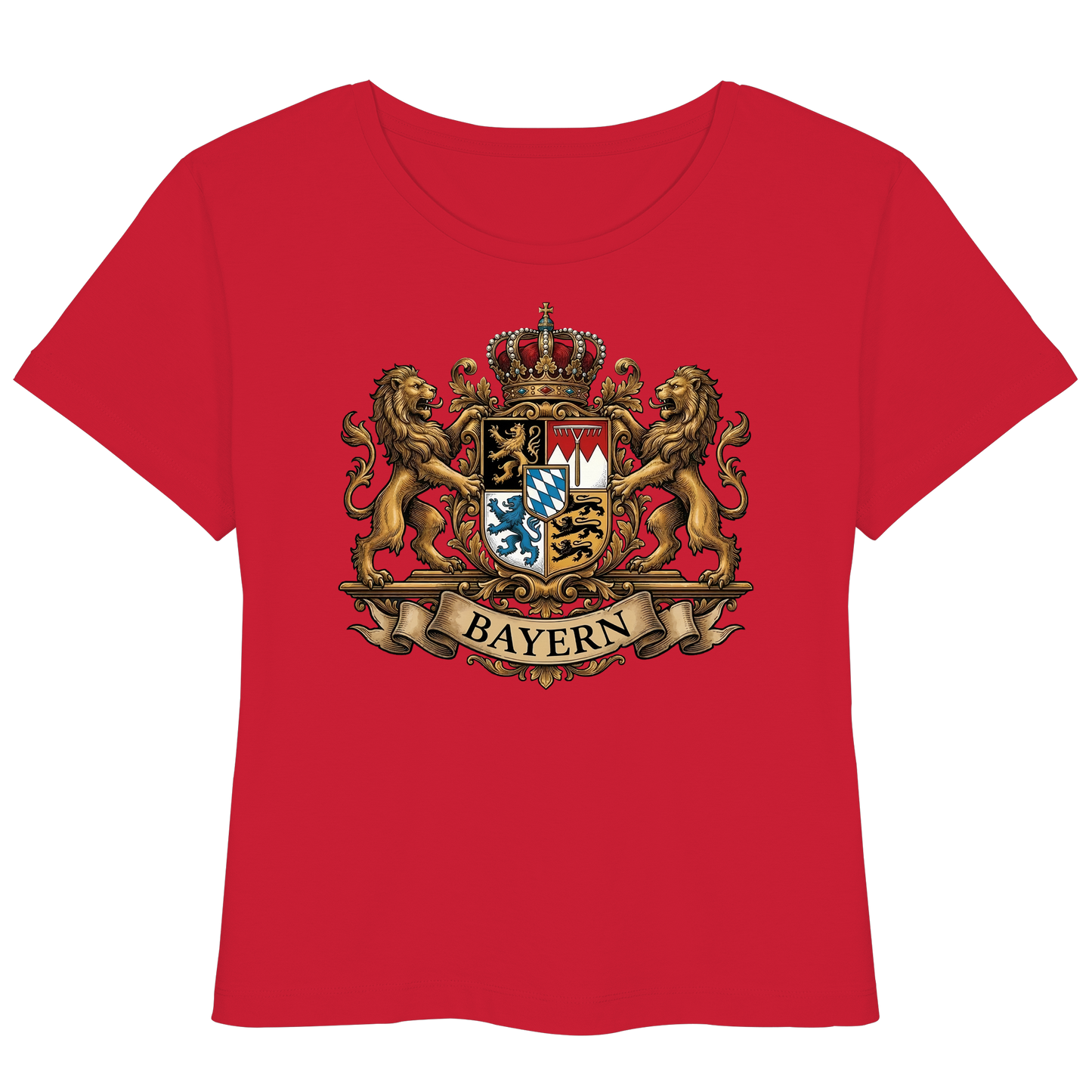 BAYERN - Womens Organic Lightweight T-Shirt - BayrischerHumor
