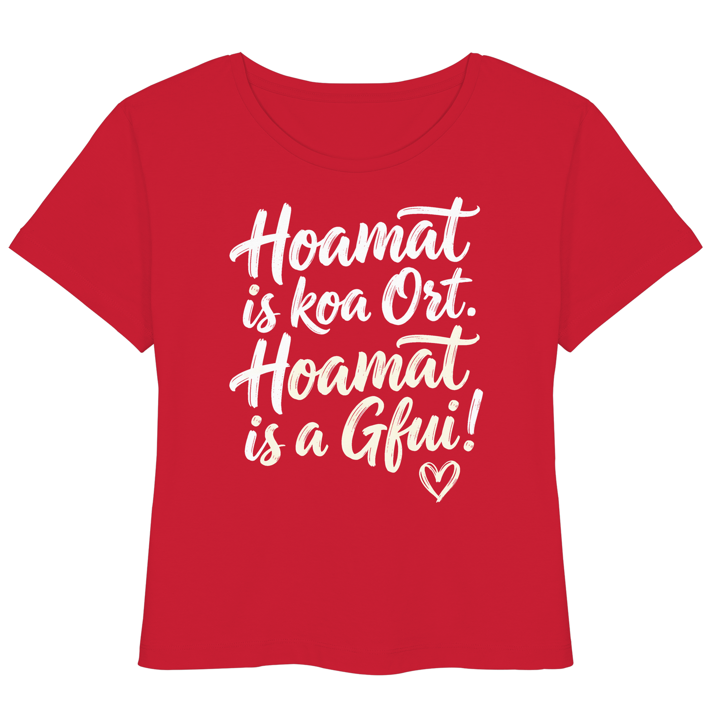 HOAMAT IS KOA ORT. HOAMAT IS A GFUI! - Womens Organic Lightweight T-Shirt
