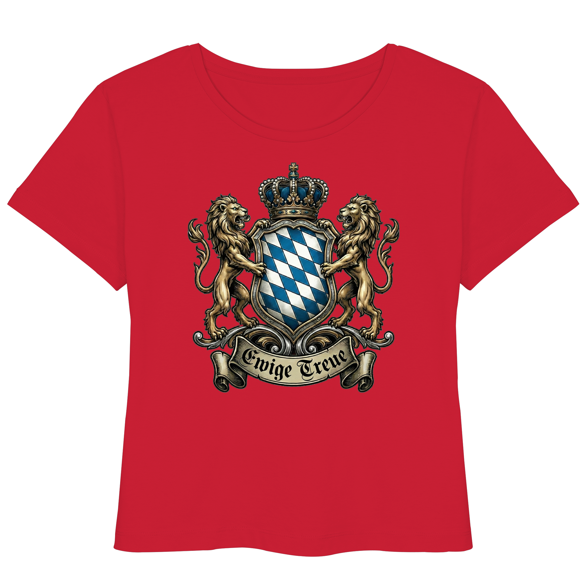 EWIGE TREUE - Womens Organic Lightweight T-Shirt - BayrischerHumor