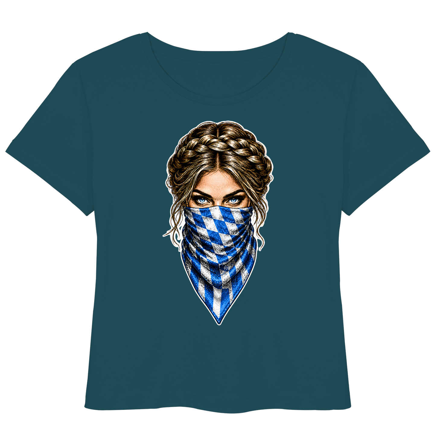 Bayerische Banditin - Womens Organic Lightweight T-Shirt