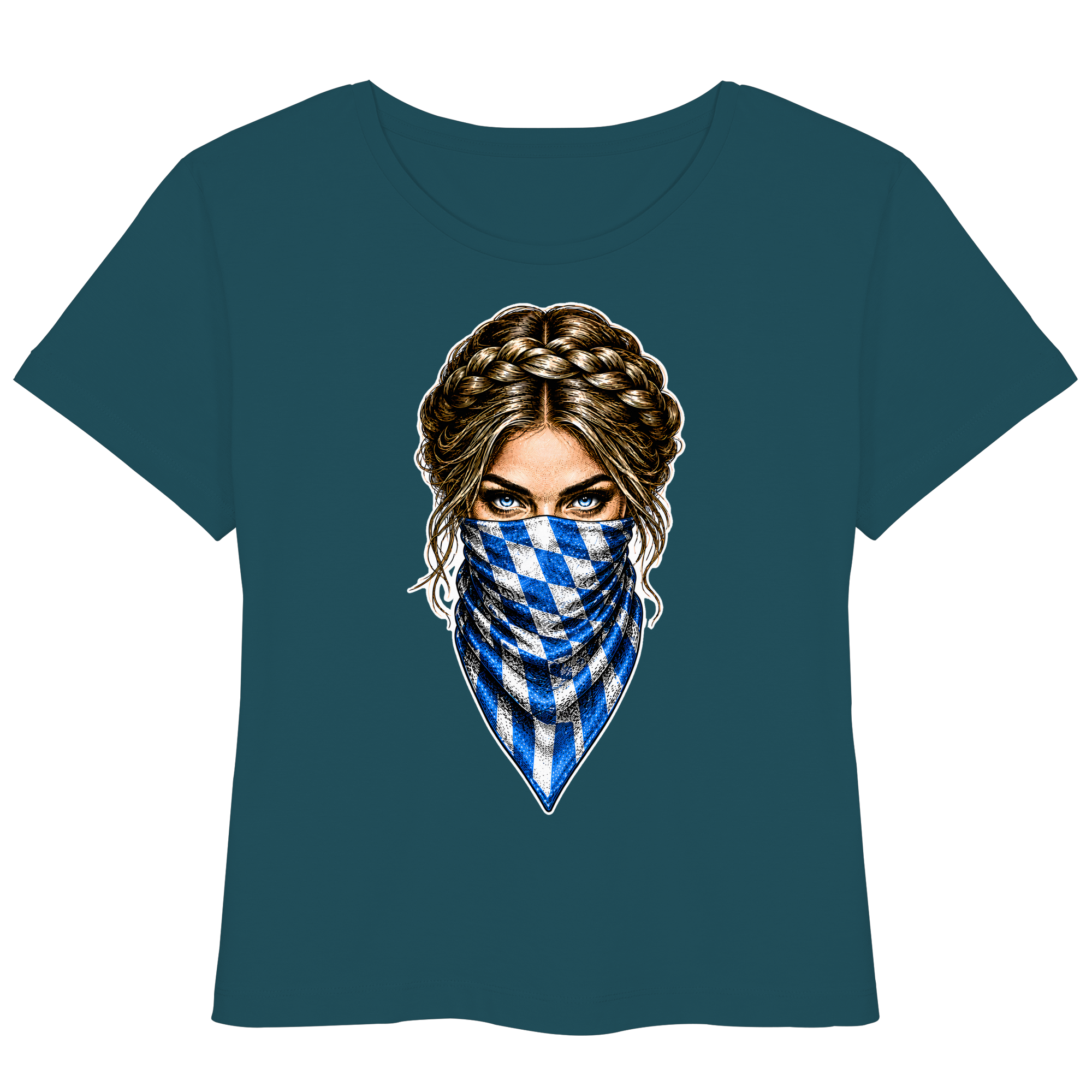 Bayerische Banditin - Womens Organic Lightweight T-Shirt