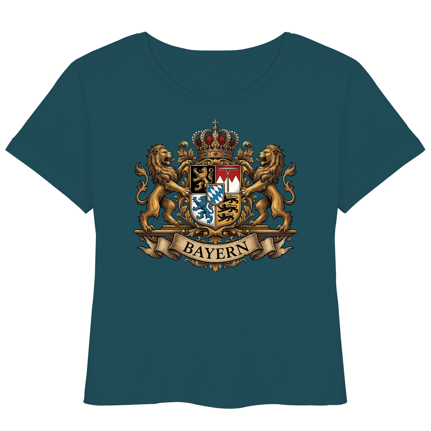 BAYERN - Womens Organic Lightweight T-Shirt - BayrischerHumor